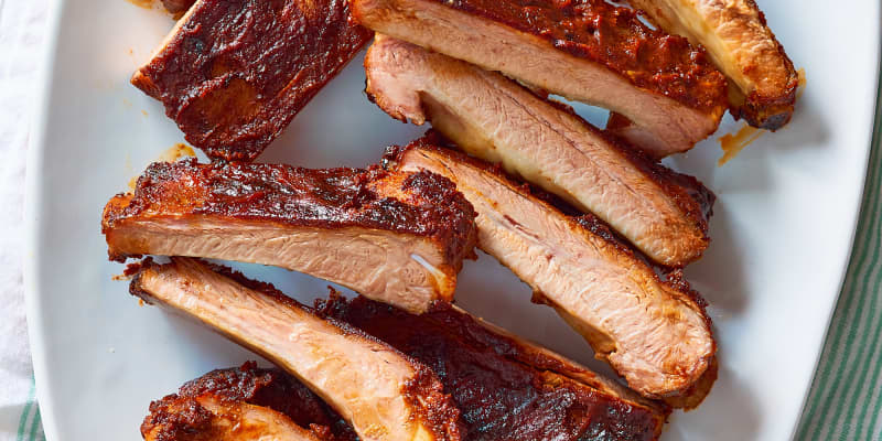 Broil spare ribs outlet