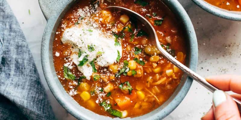 Instant Pot Summer Soup Pinch of Yum The Kitchn