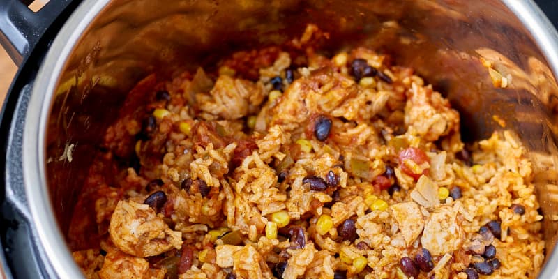 Instant pot chicken and rice bowl 2025