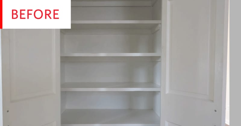How To Add Diy Storage Shelves The Inside Of Doors