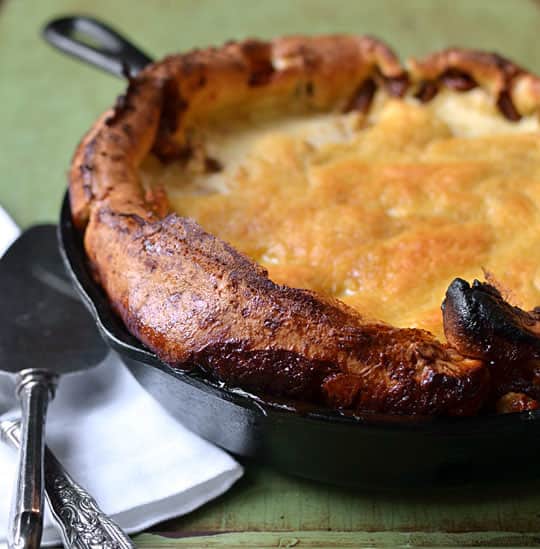 The apple pancake