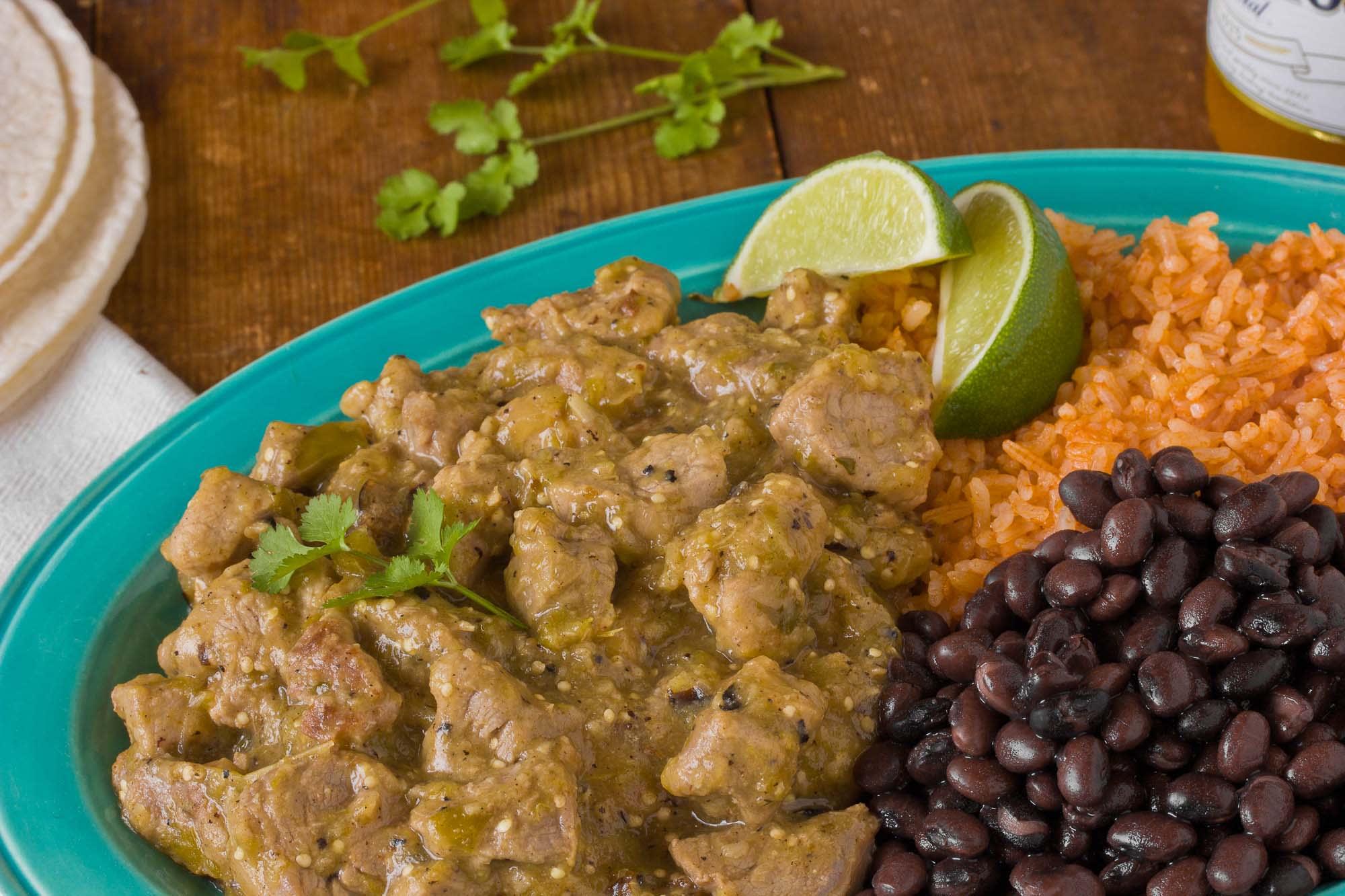 Recipe: Pork Tenderloin in Tomatillo Sauce