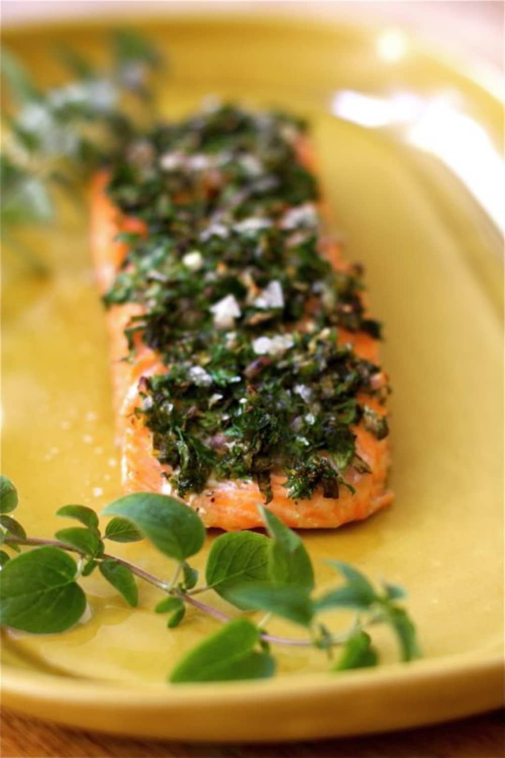 Recipe: Baked Salmon with Herbs & Lemon | Kitchn