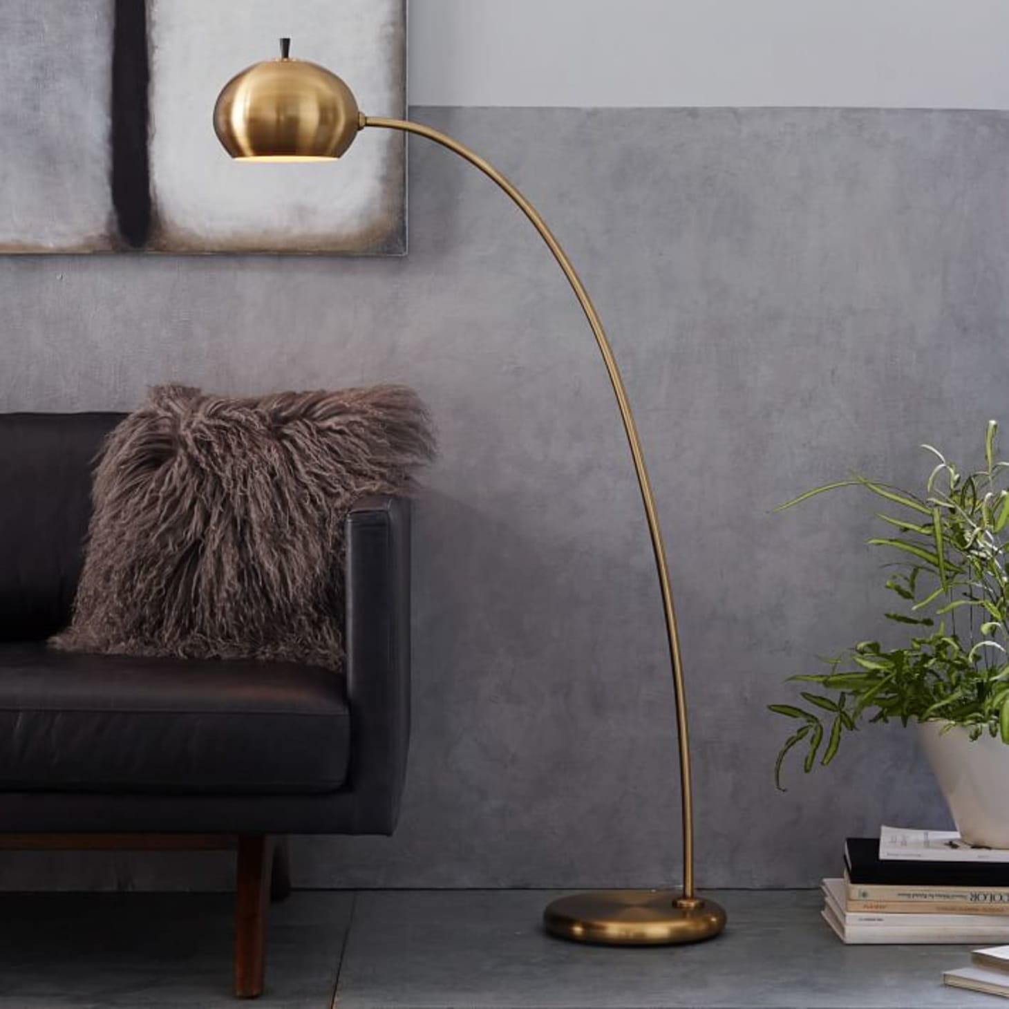 Arc Or Arch Floor Lamps Roundup Apartment Therapy