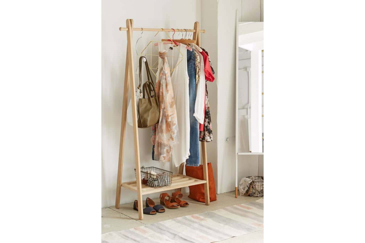 The Best Freestanding Wardrobe Clothes Racks Apartment