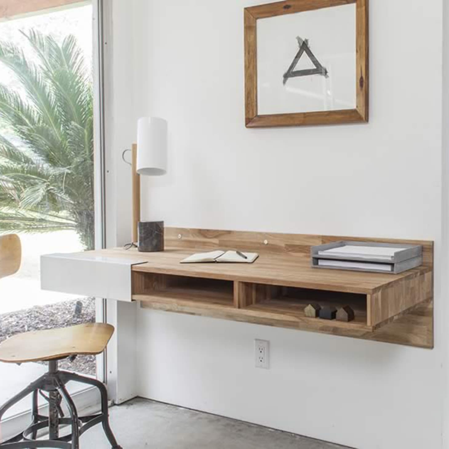 10 Best Wall Mounted Desks Floating Desks To Save Space