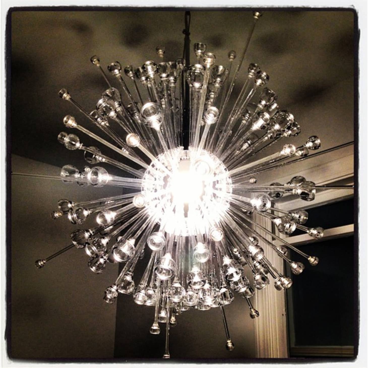 Transform The Ikea Stockholm Lamp Into A Sputnik Style Chandelier