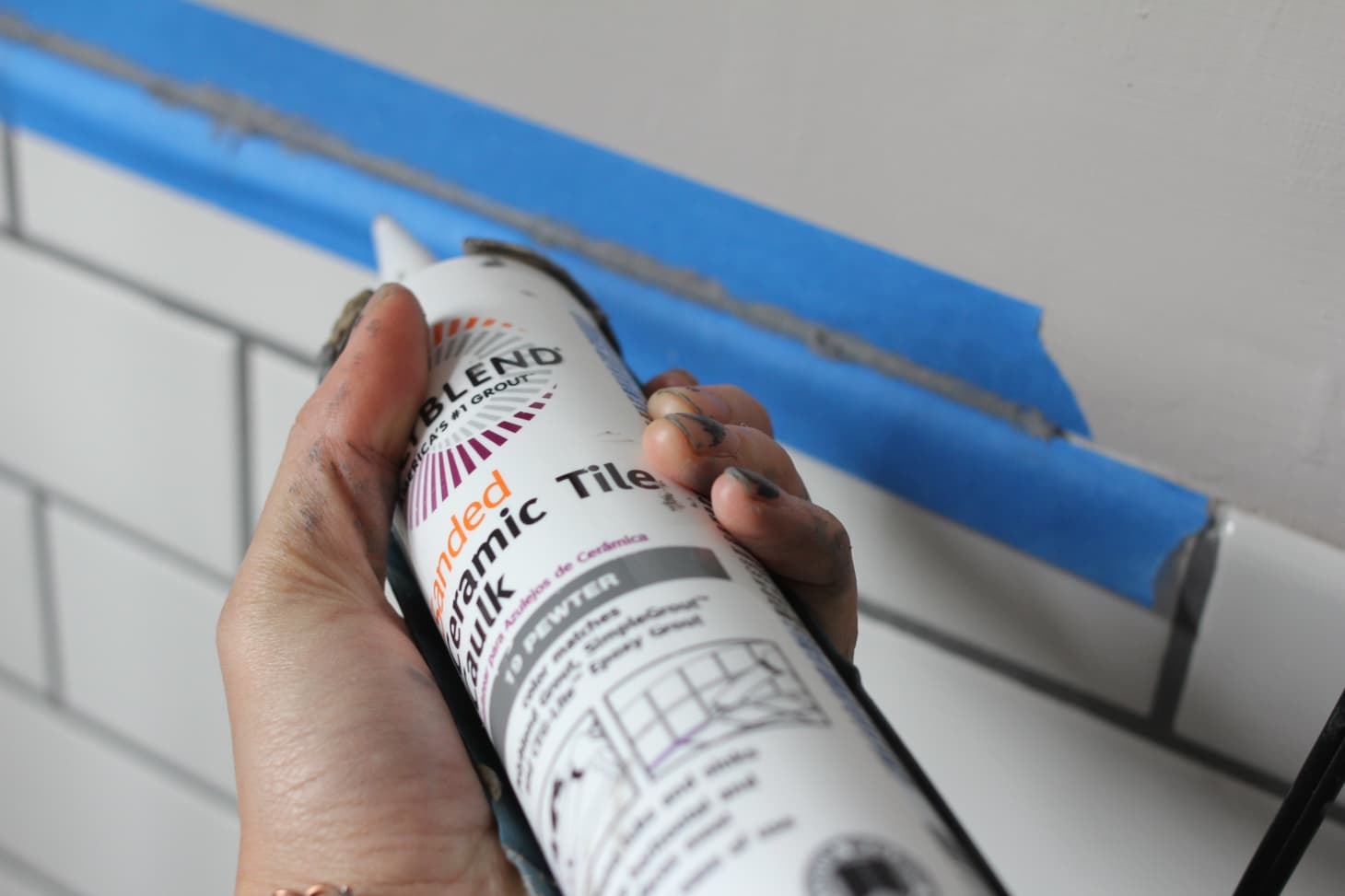 Renovation Project Secret How To Lay A Perfect Bead of Caulk Quickly