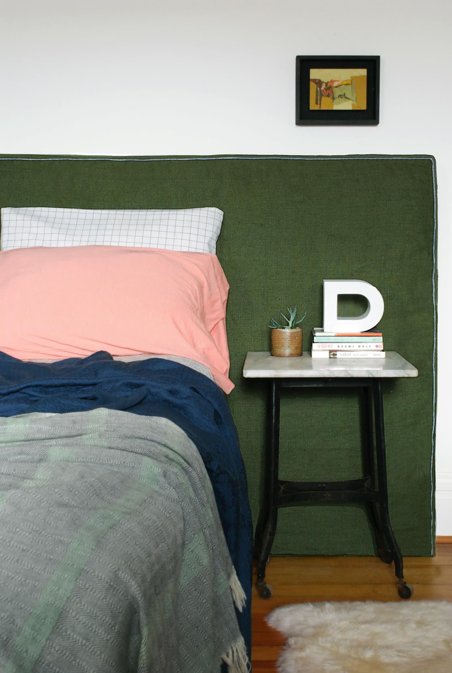 Upholstery Project How To Make a DIY Headboard with 