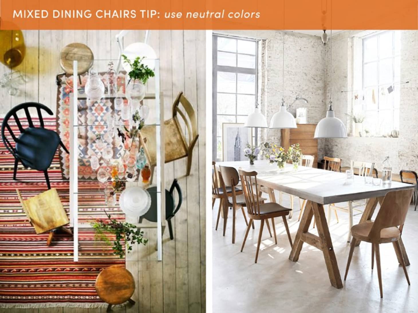10 Style Tips For Pulling Off A Mix Match Dining Set Apartment