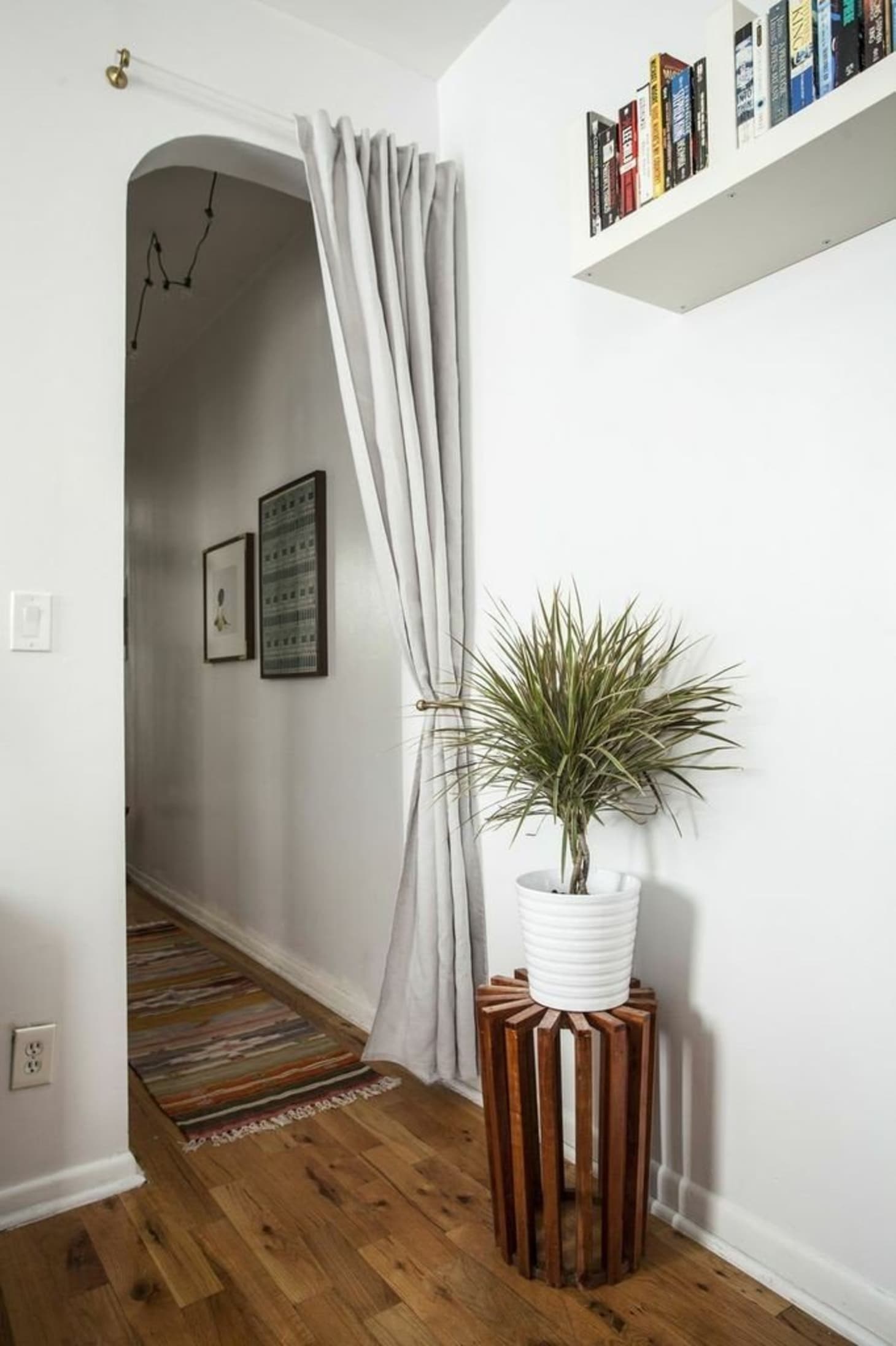 How To Improve An Open Doorway Apartment Therapy