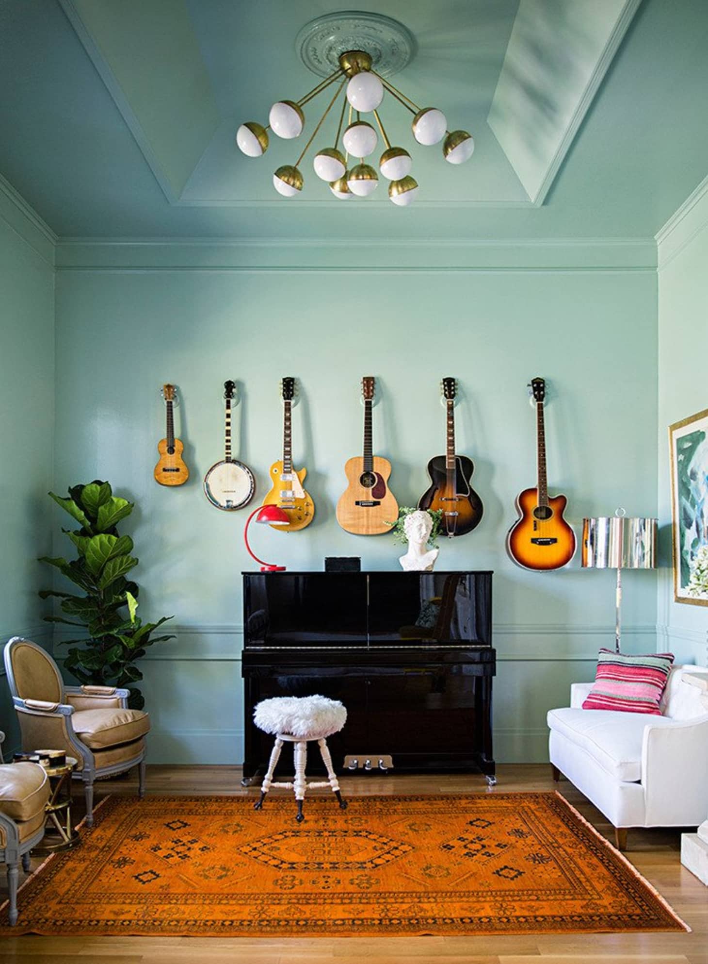 13 Ways to Decorate Around a Piano | Apartment Therapy