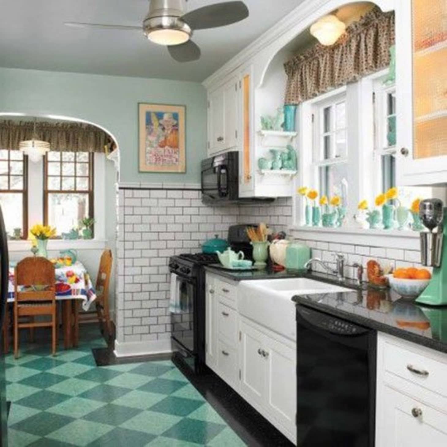 Take Another Look Vinyl Linoleum Tiles Can Actually Look Good