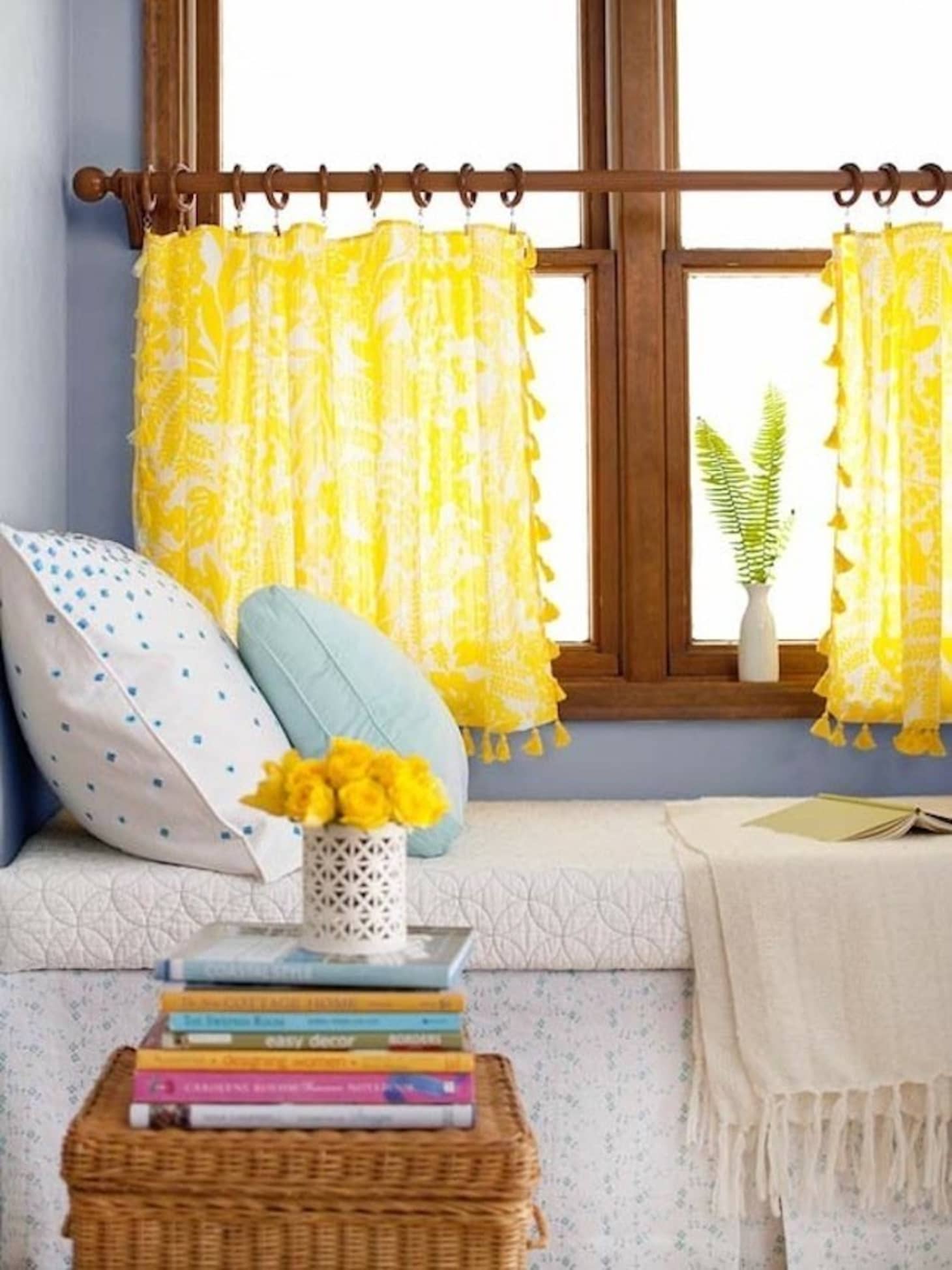 How To Use Cafe Curtains Throughout Your Home Apartment Therapy