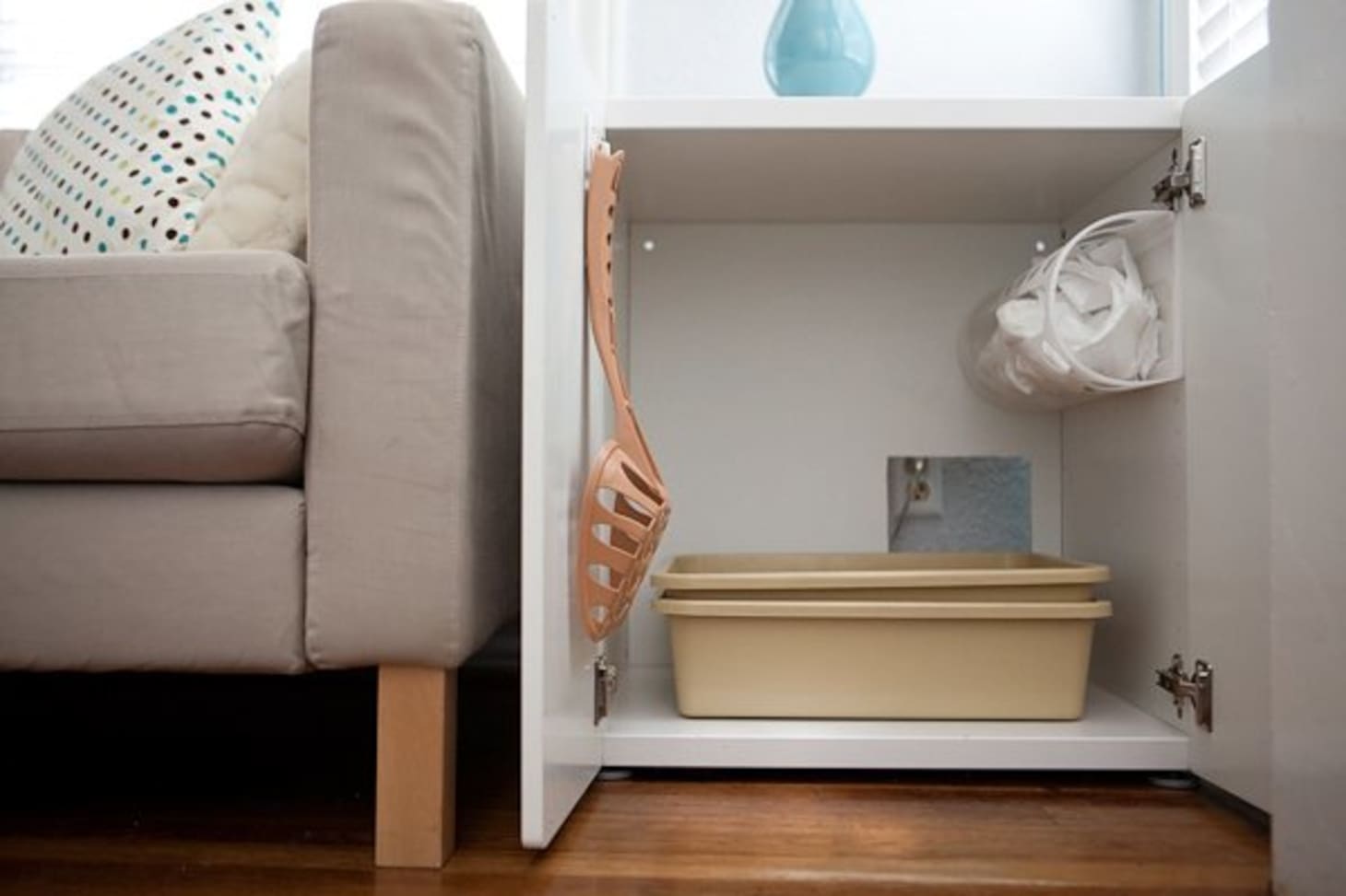 8 Creative Ways To Hide Litter Boxes Apartment Therapy