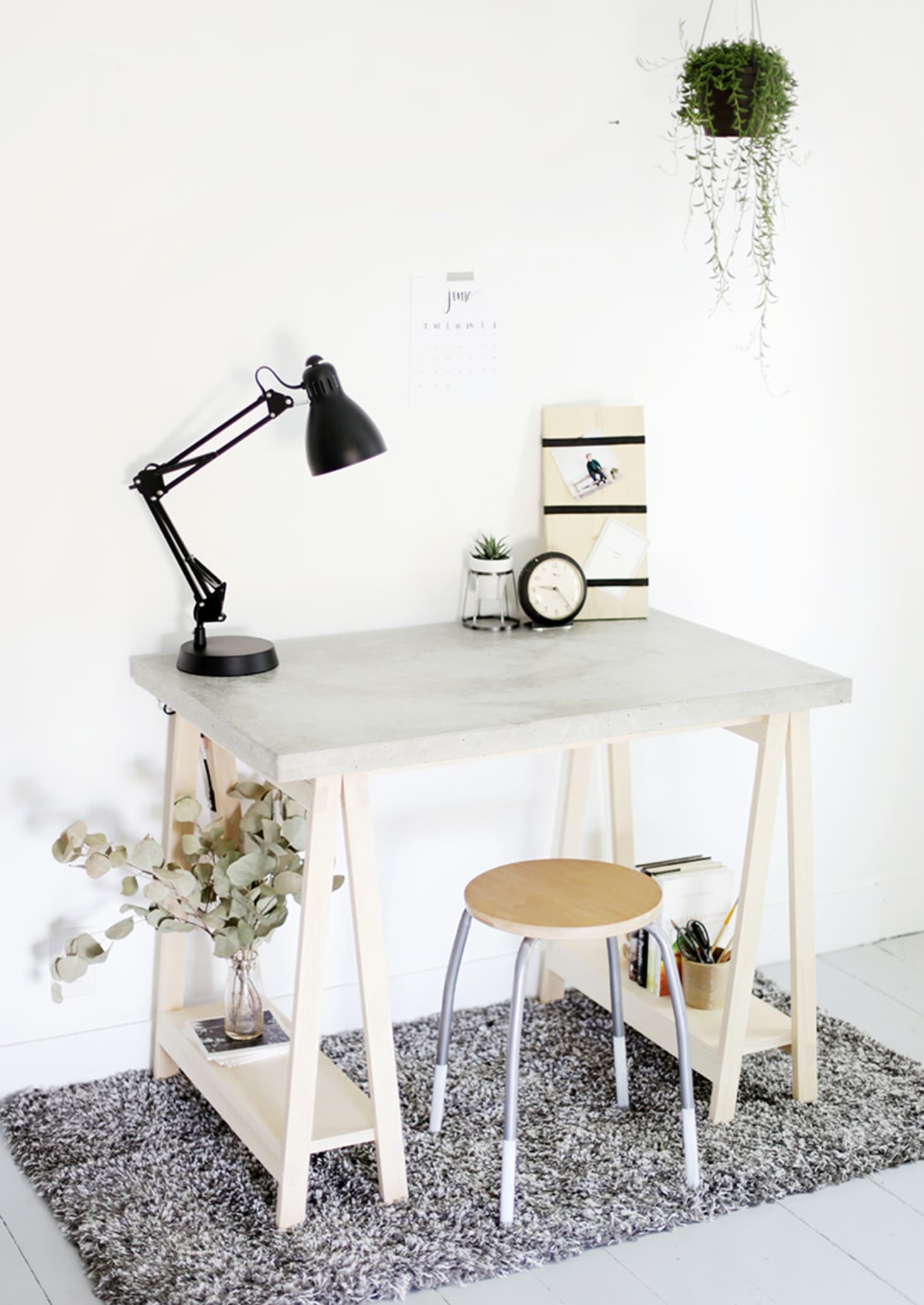 Easy Diy Desk Ideas How To Make A Desk Apartment Therapy