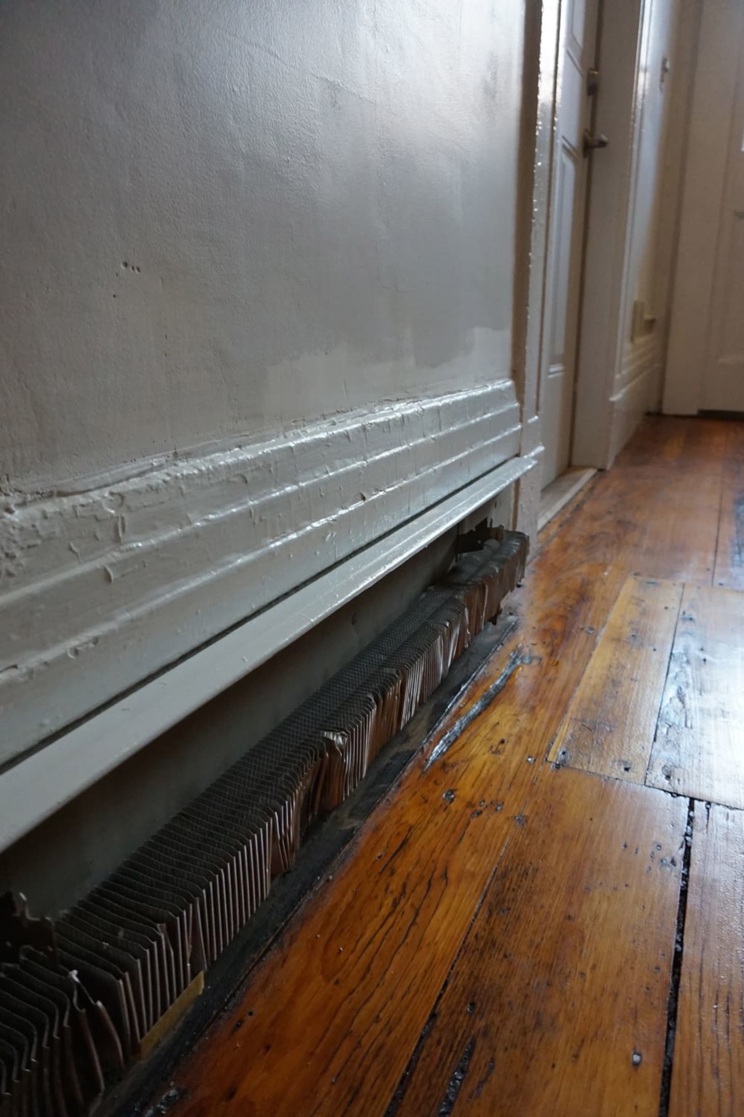 How To Paint Metal Baseboard Heater Covers Tutorial