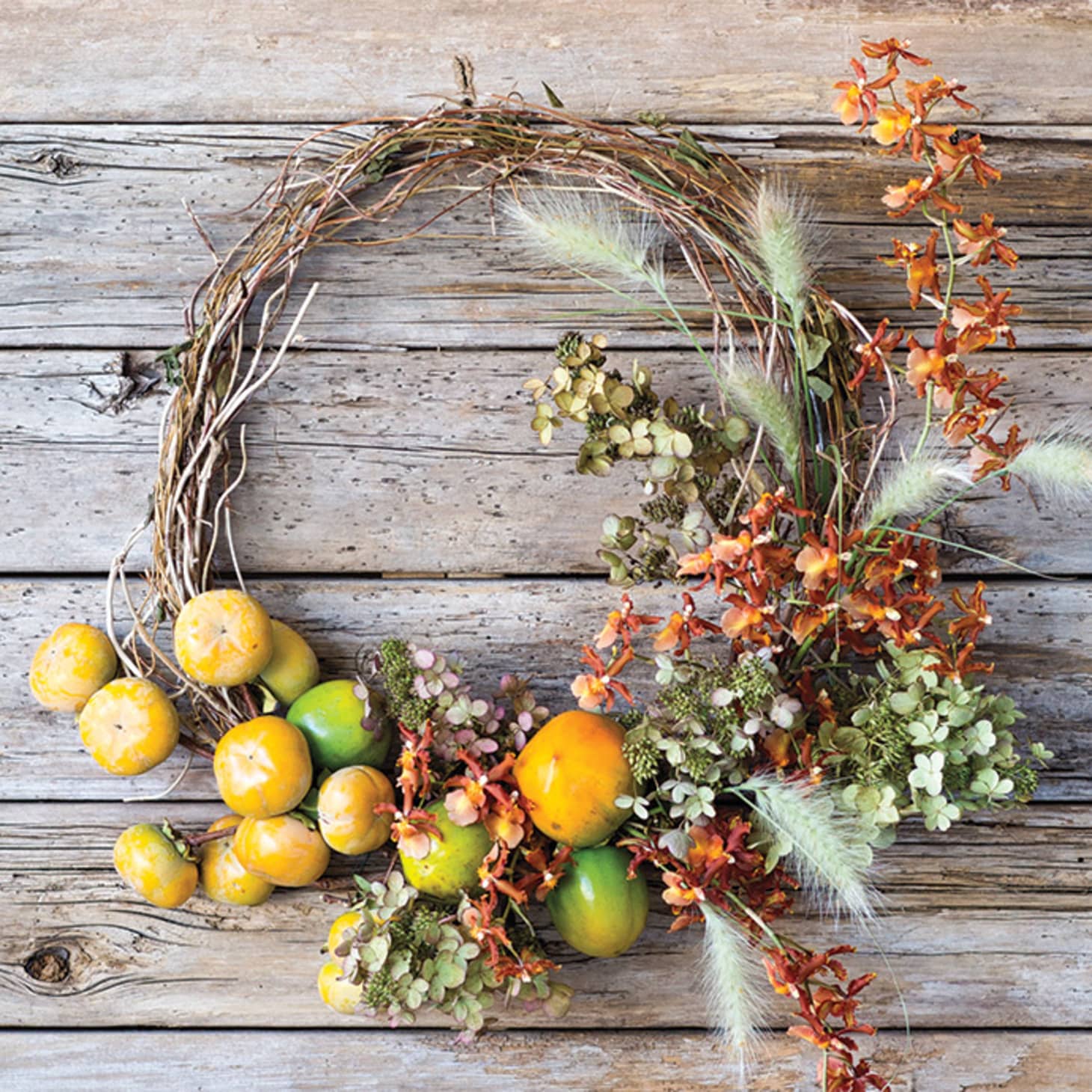 Modern Fall Wreaths Unusual Diy Door Decor Apartment Therapy