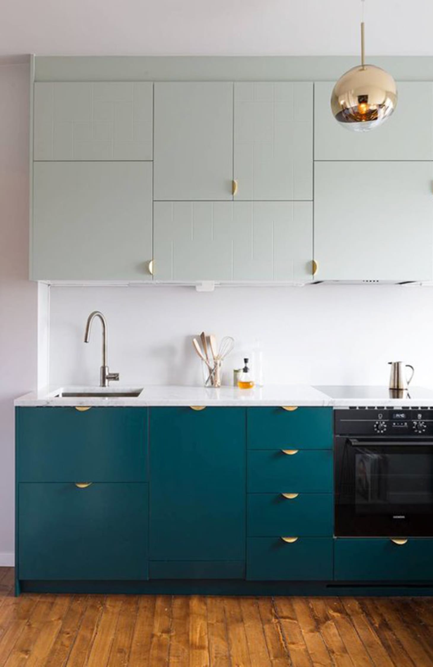 Color Ideas For The Kitchen Dark Teal Cabinets Apartment