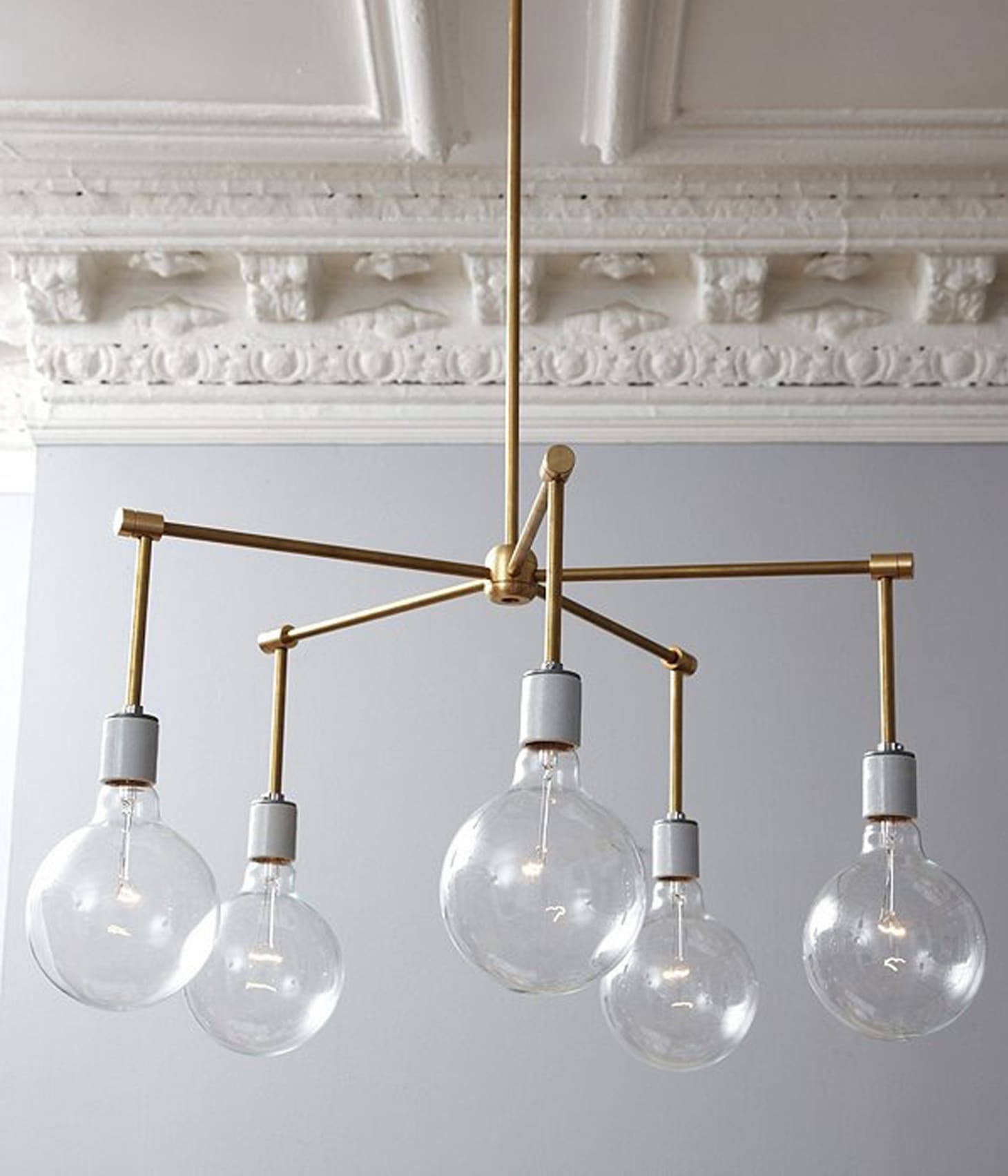 Splurge Save Steal Sleek And Modern Chandeliers