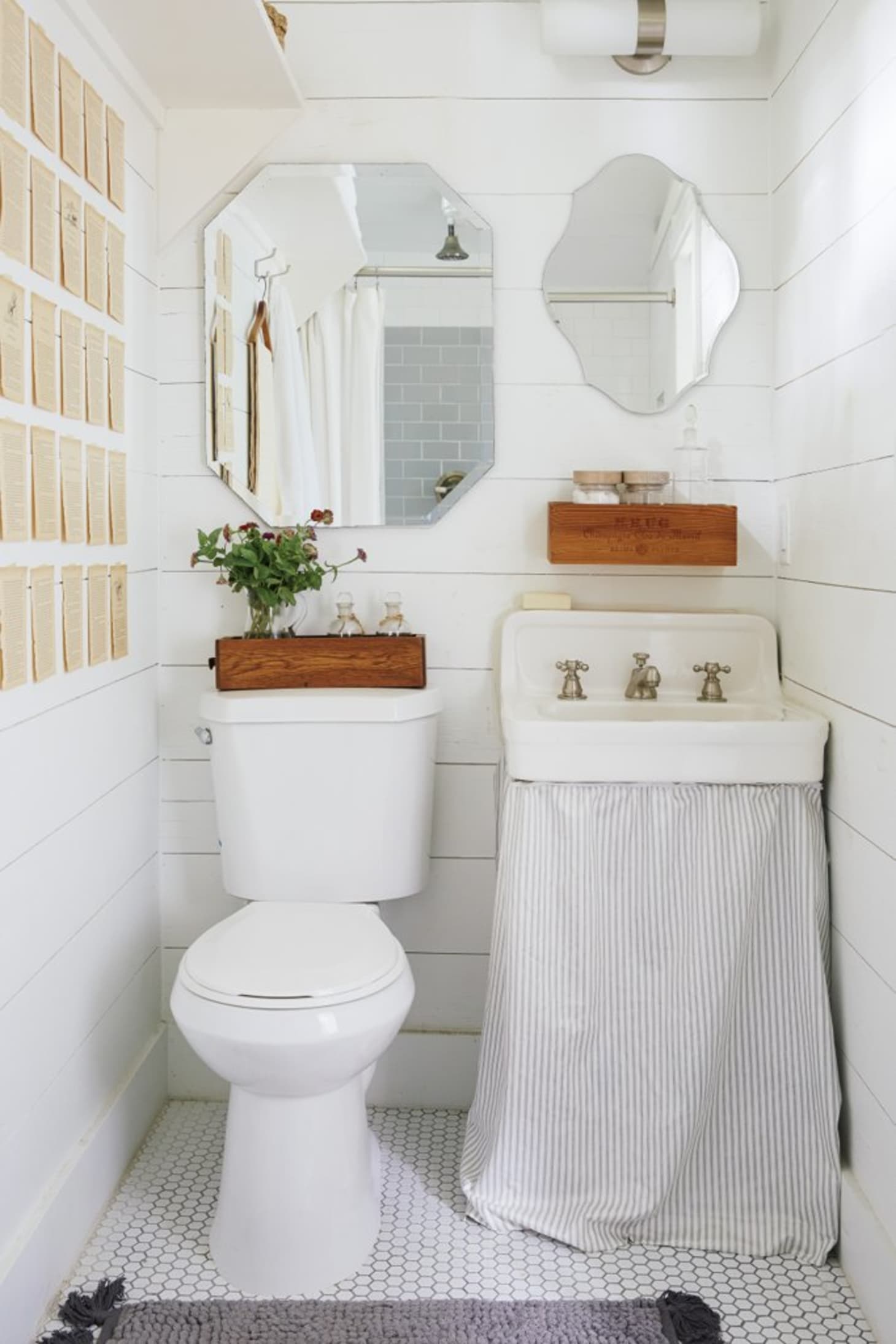 Project Ideas For Hiding Clutter With Curtains Shades