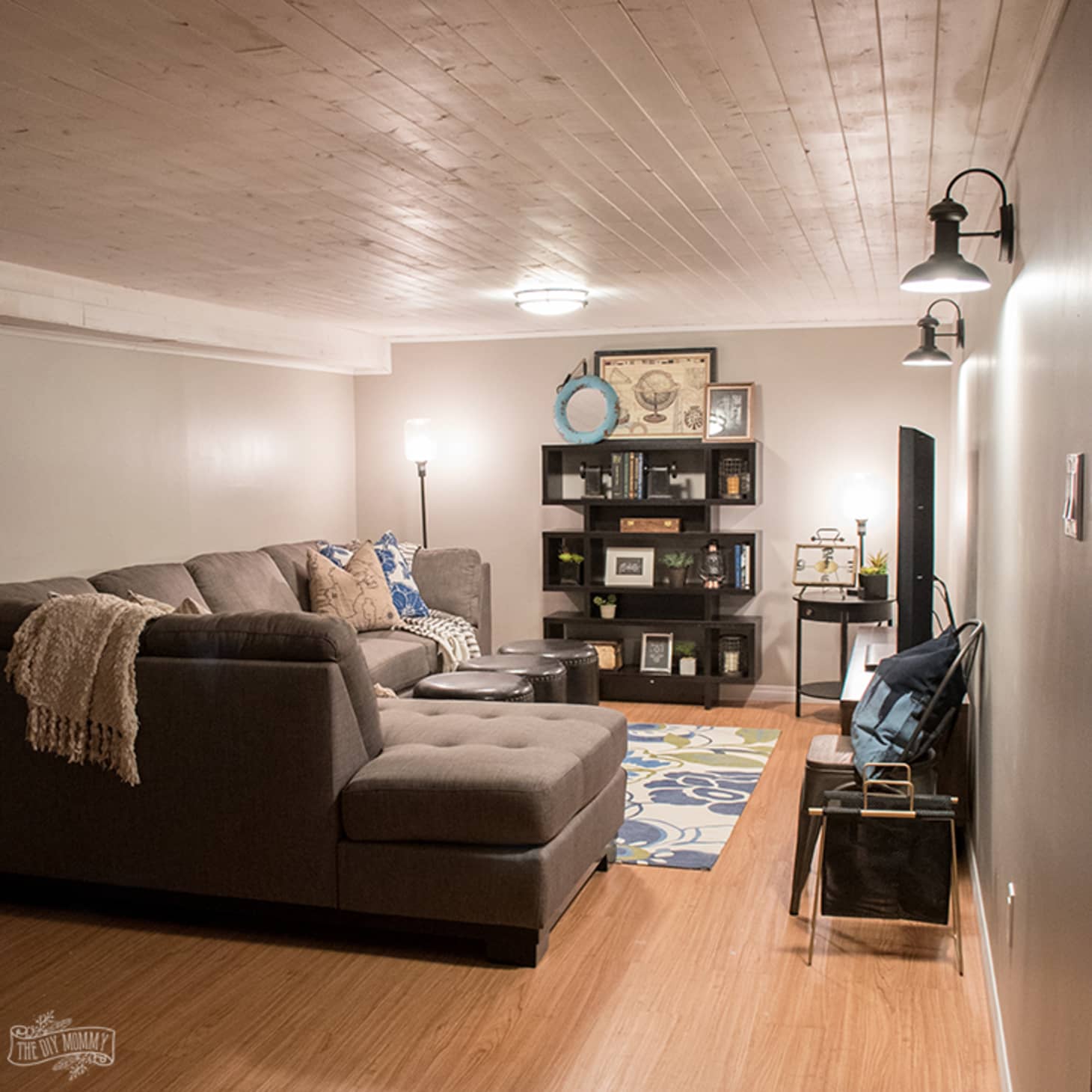 Shiplap Style Planks On The Ceiling Look We Love Apartment Therapy