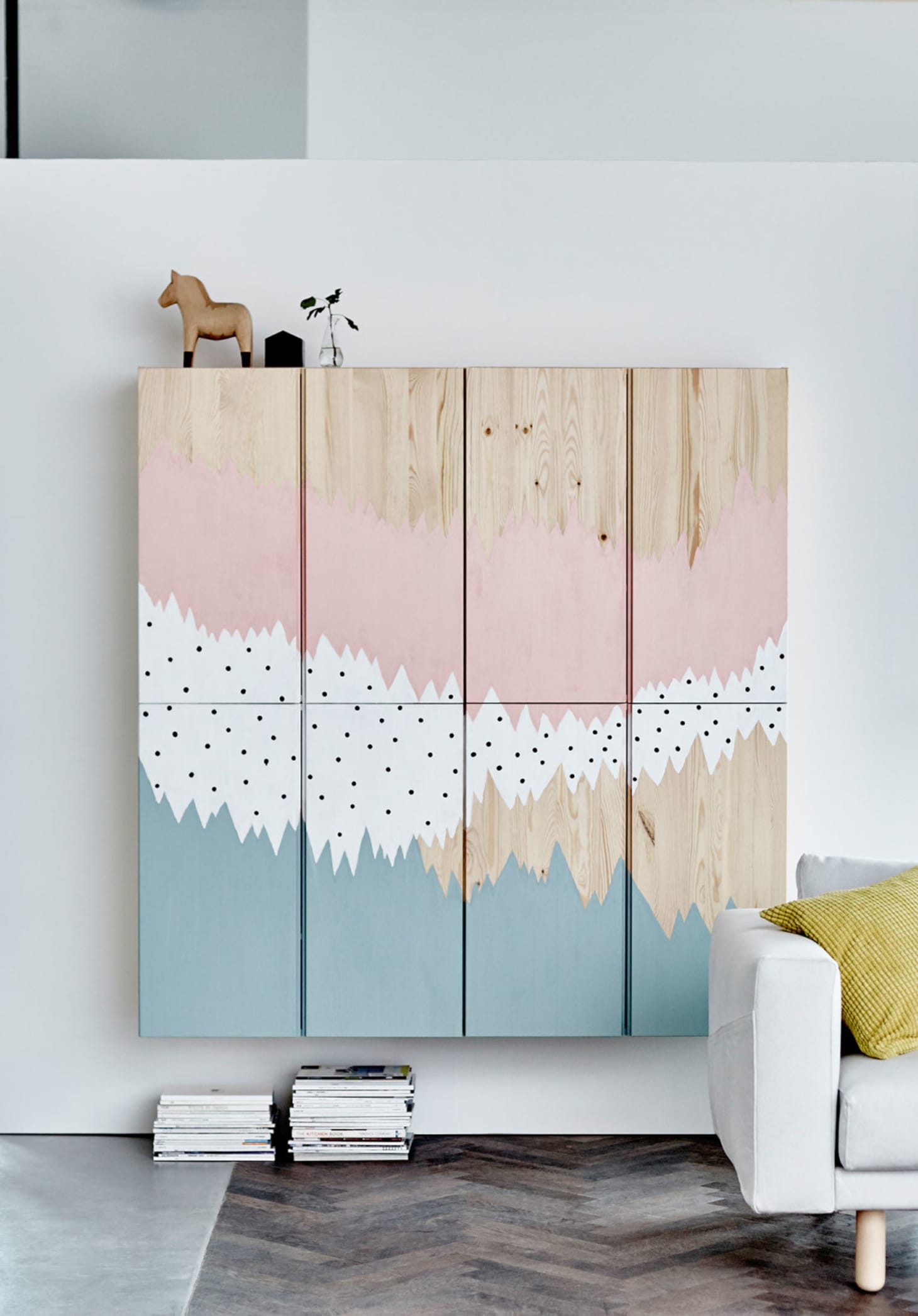 Ikea Art Ideas For Large Blank Walls Apartment Therapy