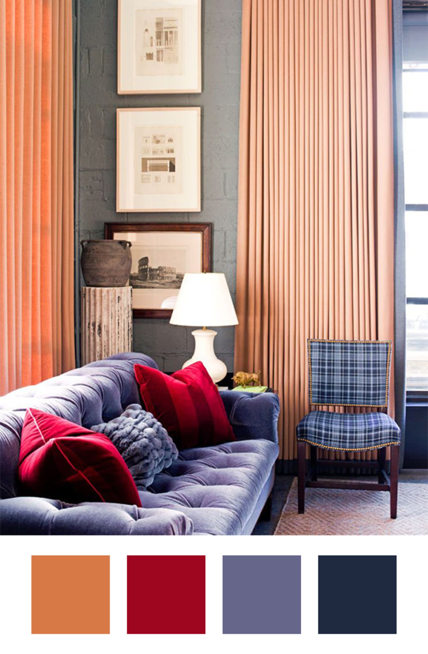 Colors That Go With Orange How To Make Them Work Apartment Therapy