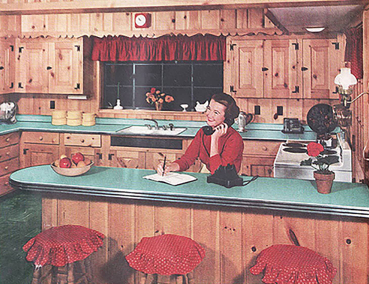 Brief History Of The Kitchen From The 1950s To 1960s Apartment