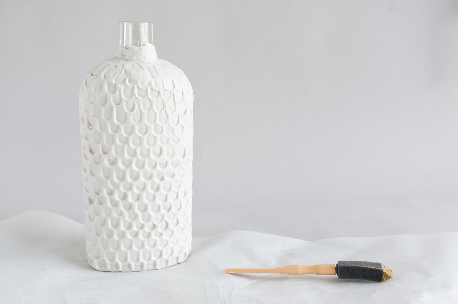 How To Make a Stylish Decanter With Air Dry Clay Apartment Therapy