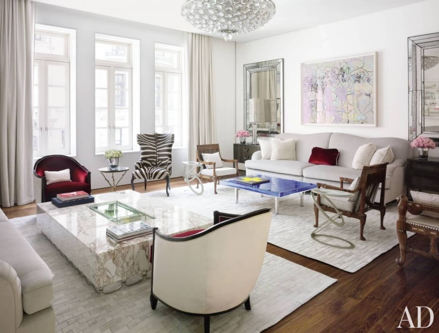How To Skillfully Combine Multiple Rugs In A Room Apartment Therapy