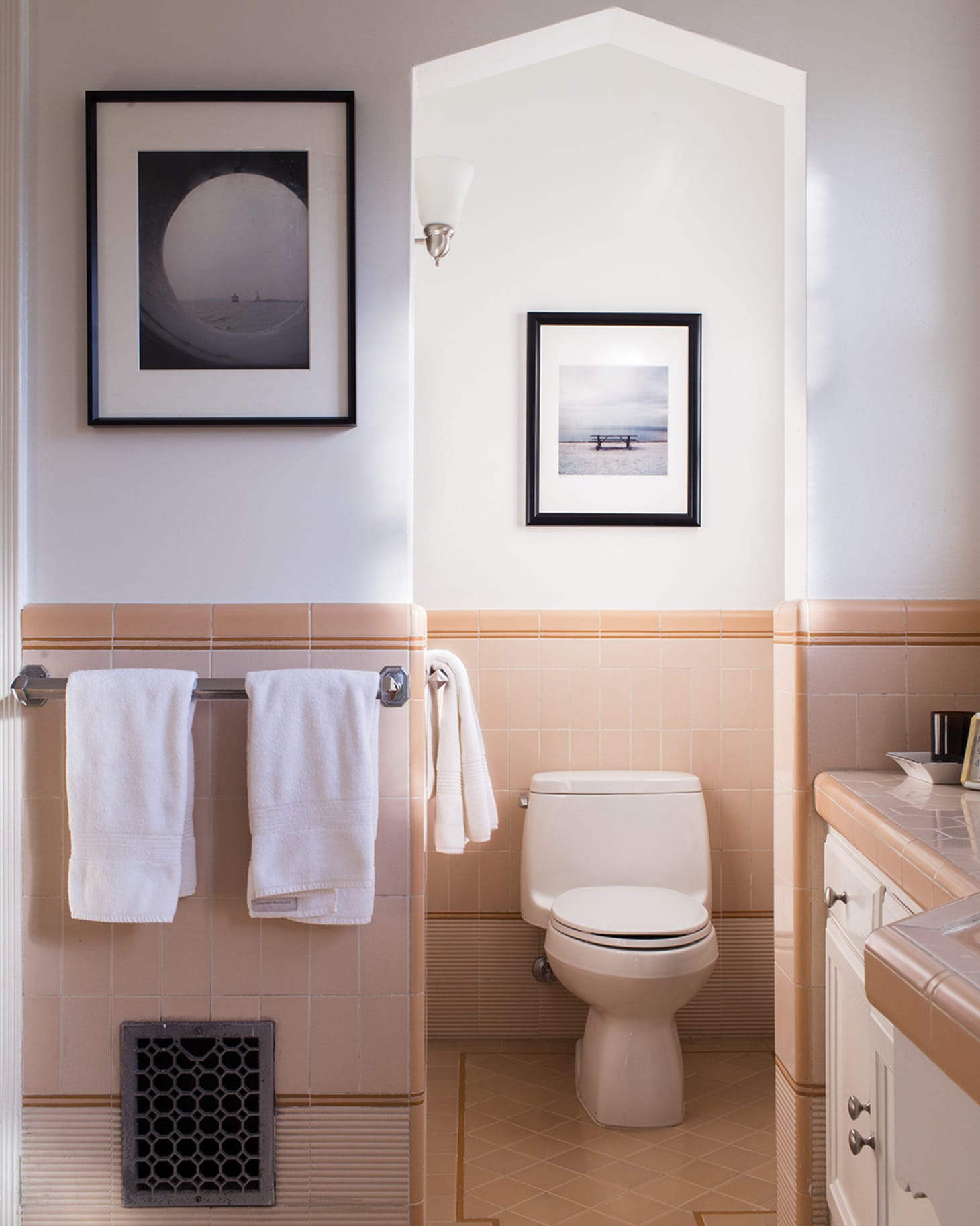 Ideas For Decorating A Dated Tiled Bathroom Apartment Therapy
