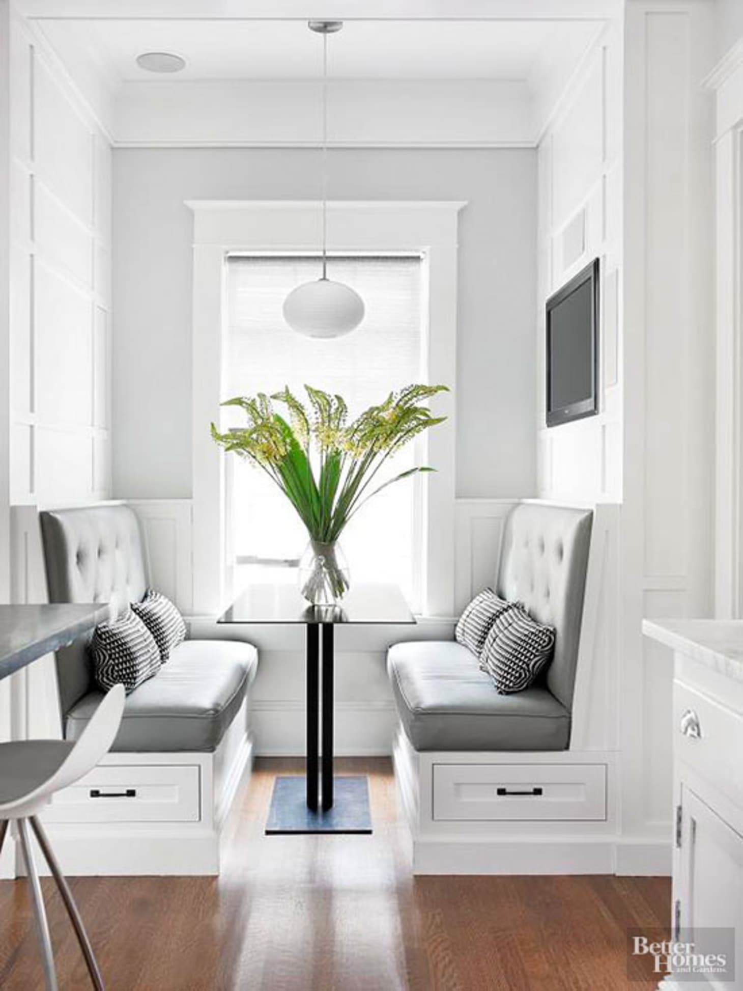 Banquette Built In Benches Add Smart Kitchen Seating Apartment