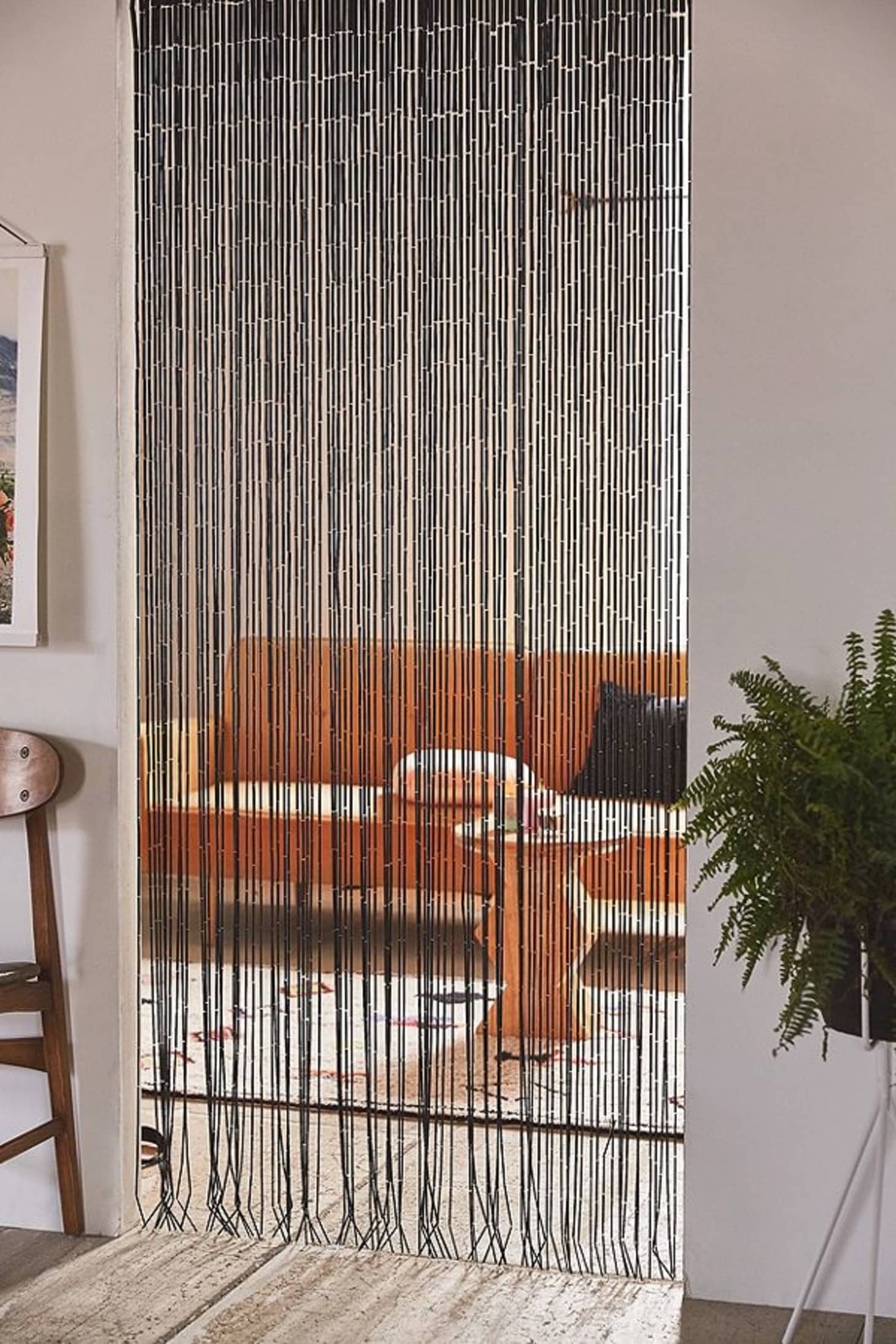 Justina Blakeney Thinks Beaded Curtains Are Back Apartment Therapy