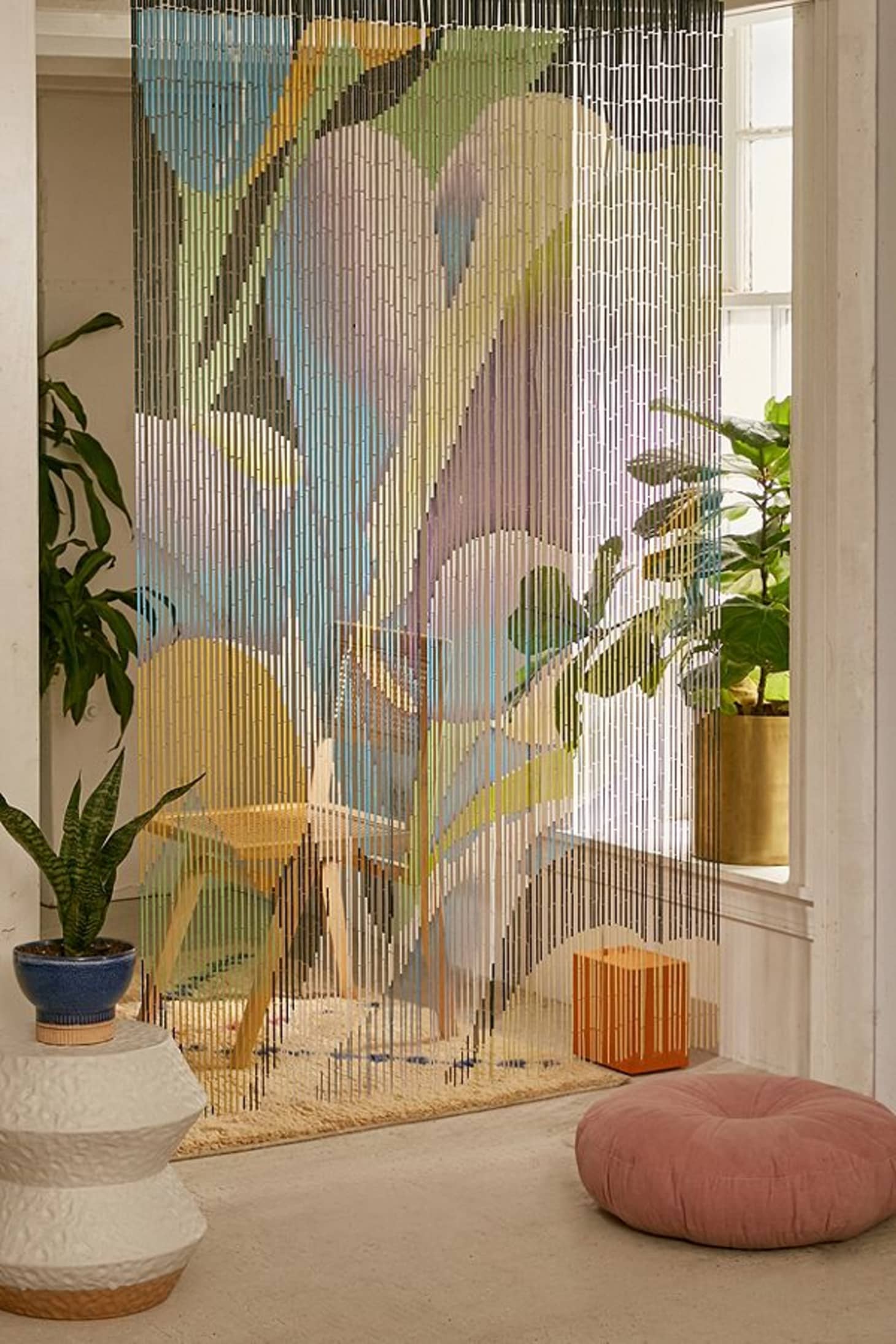 Justina Blakeney Thinks Beaded Curtains Are Back Apartment Therapy