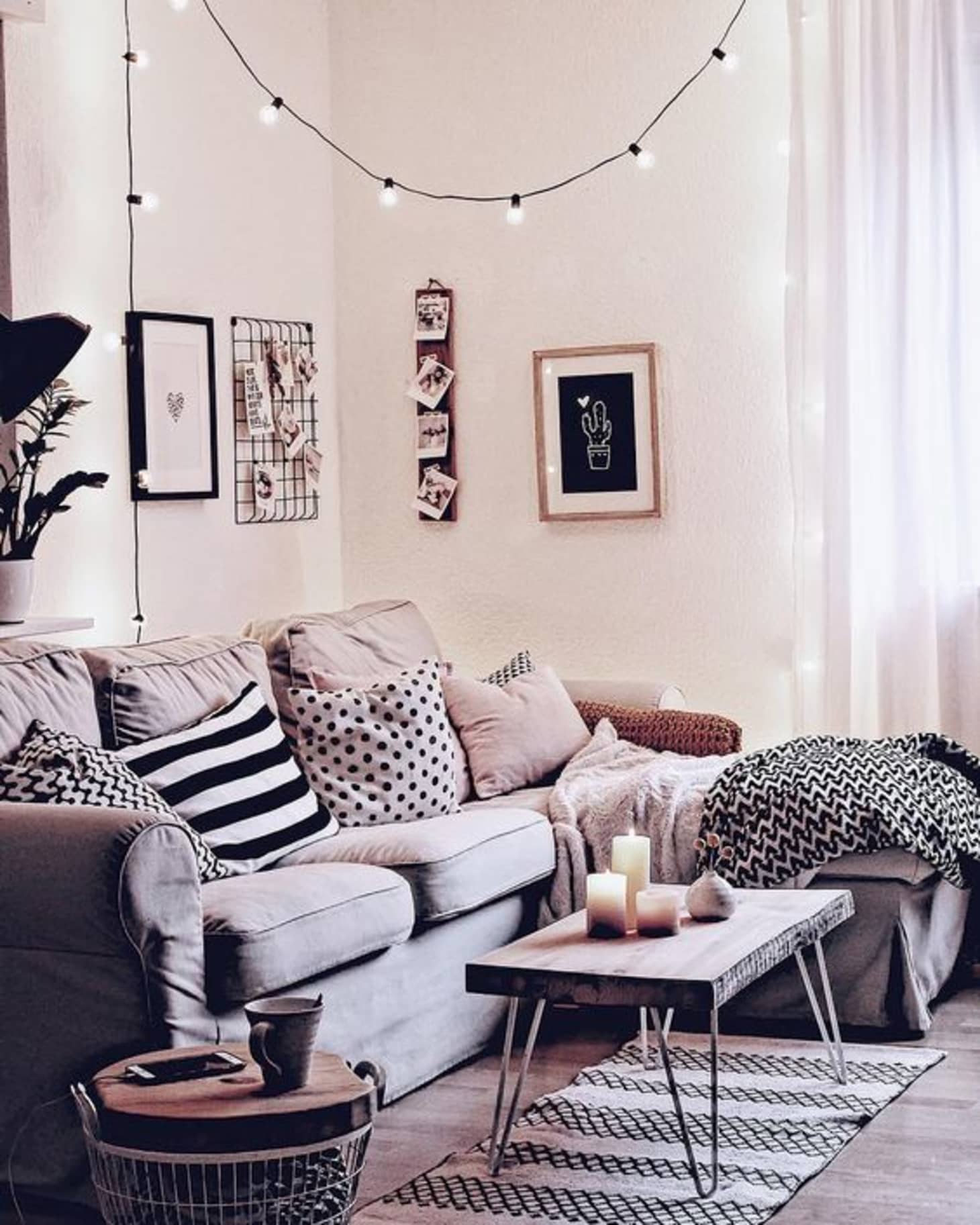 28 Ways To Use Those Magical String Lights Apartment Therapy