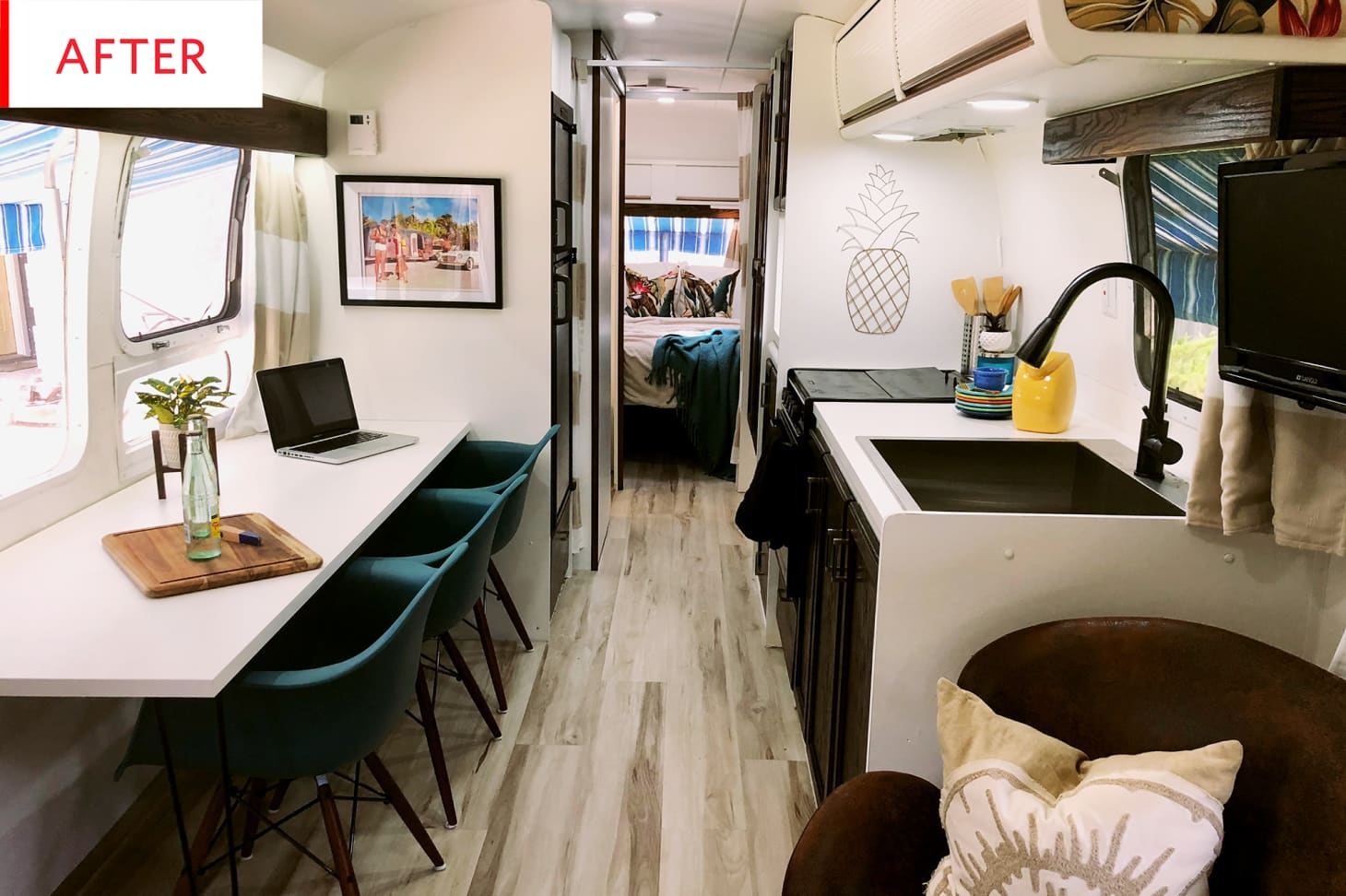 Airstream Trailer Renovation Before And After Photos