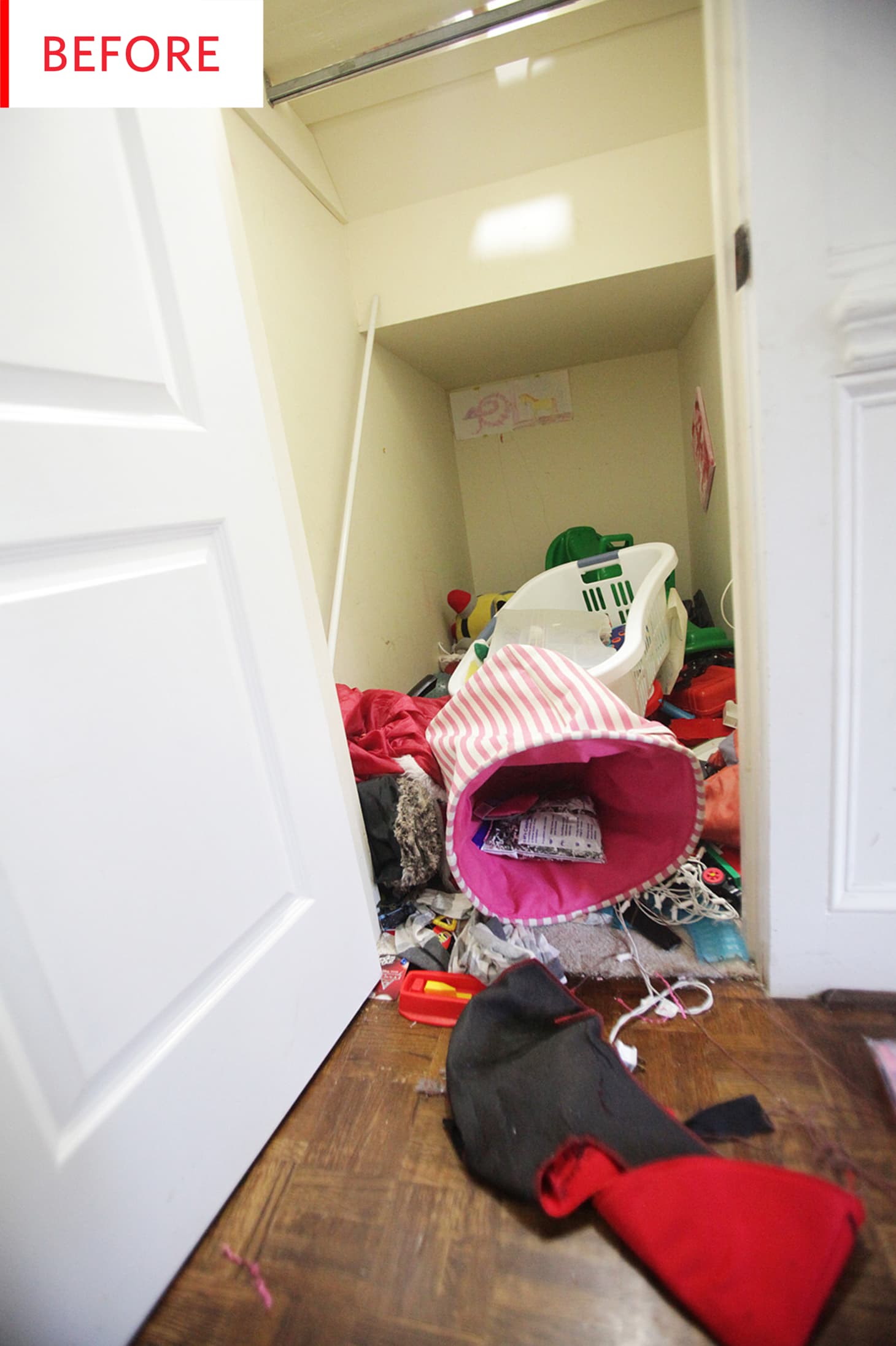 Entryway Closet Makeover Dog Bed Before And After Apartment