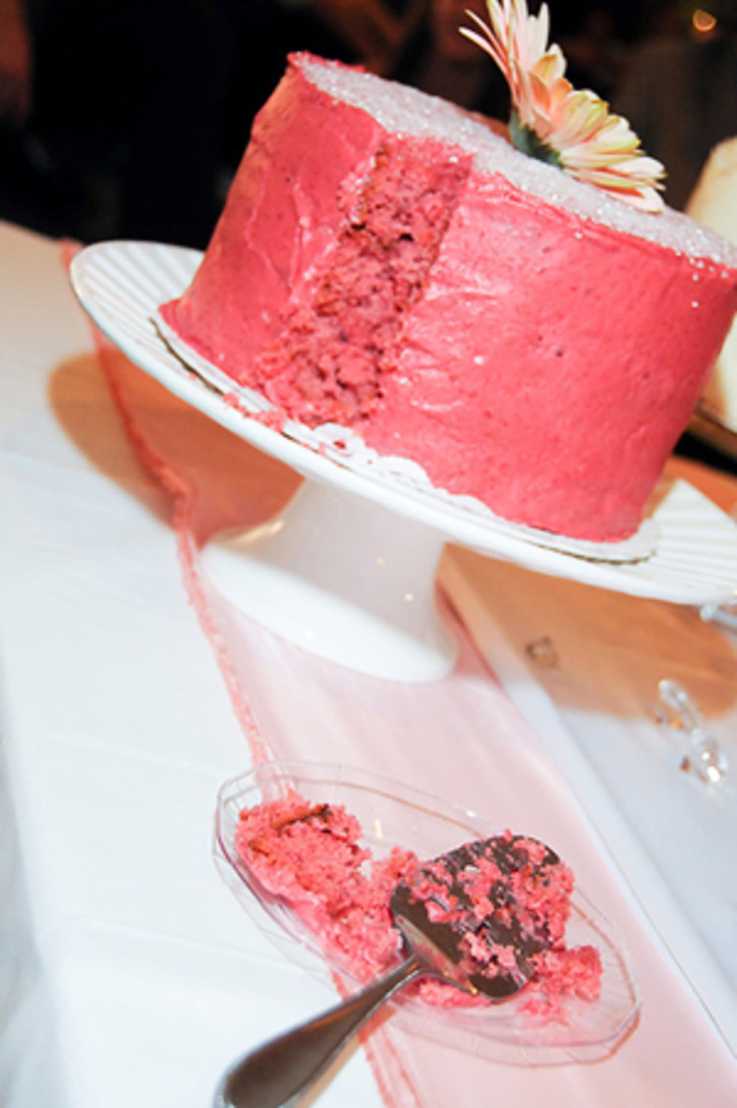 Recipe: Hot Pink Raspberry Cake | Kitchn