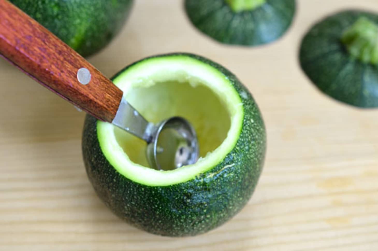 Recipe EightBall Zucchini With Eggs Baked Inside Kitchn