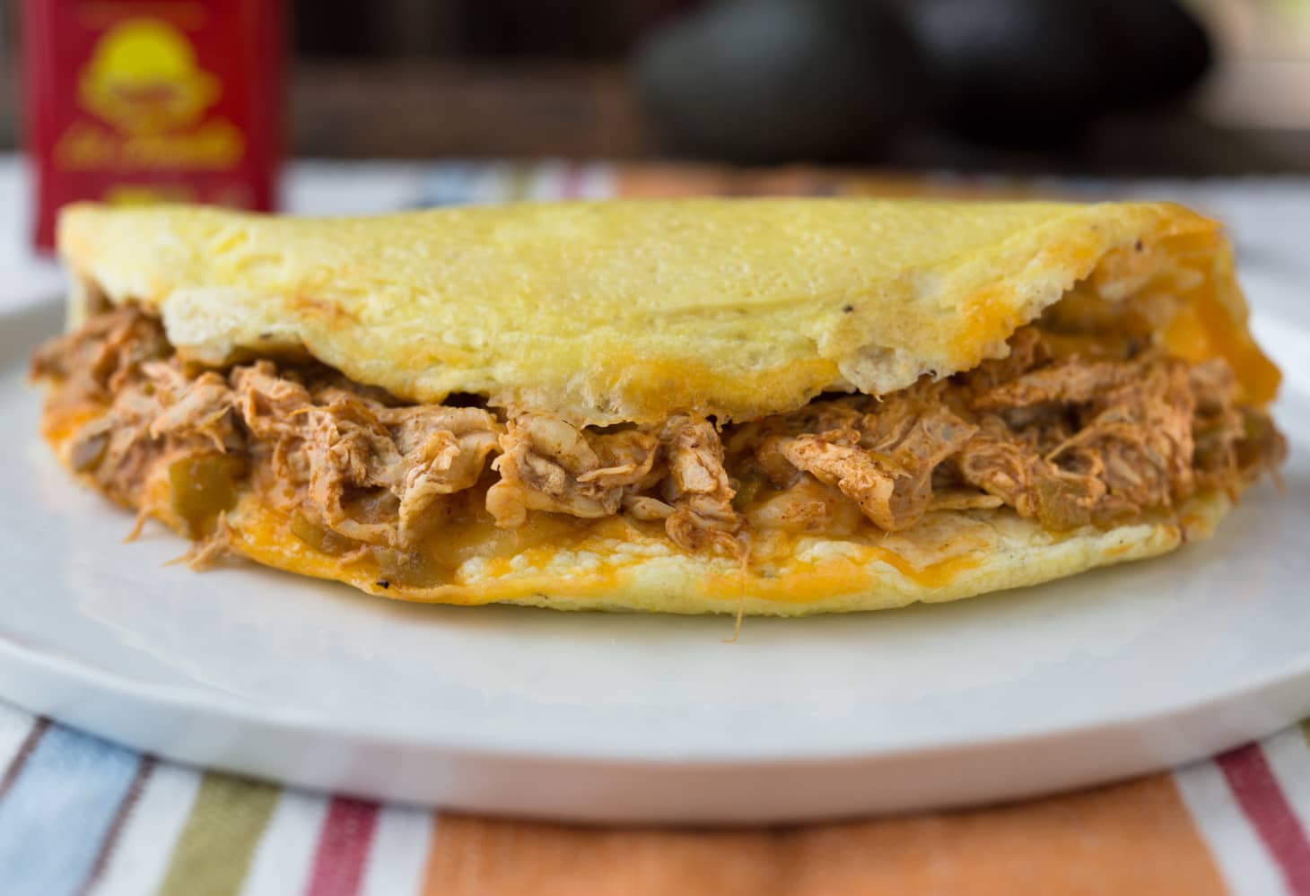 Brunch Recipe Chicken Enchilada Omelet Kitchn