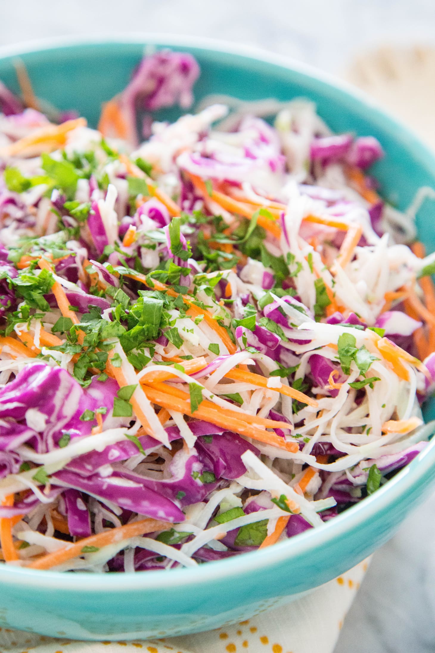 Recipe: Kohlrabi and Carrot Slaw | Kitchn