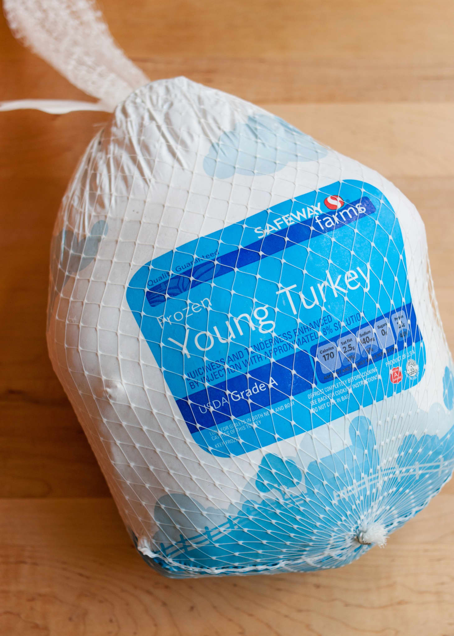 Frozen Turkey Thawing Chart