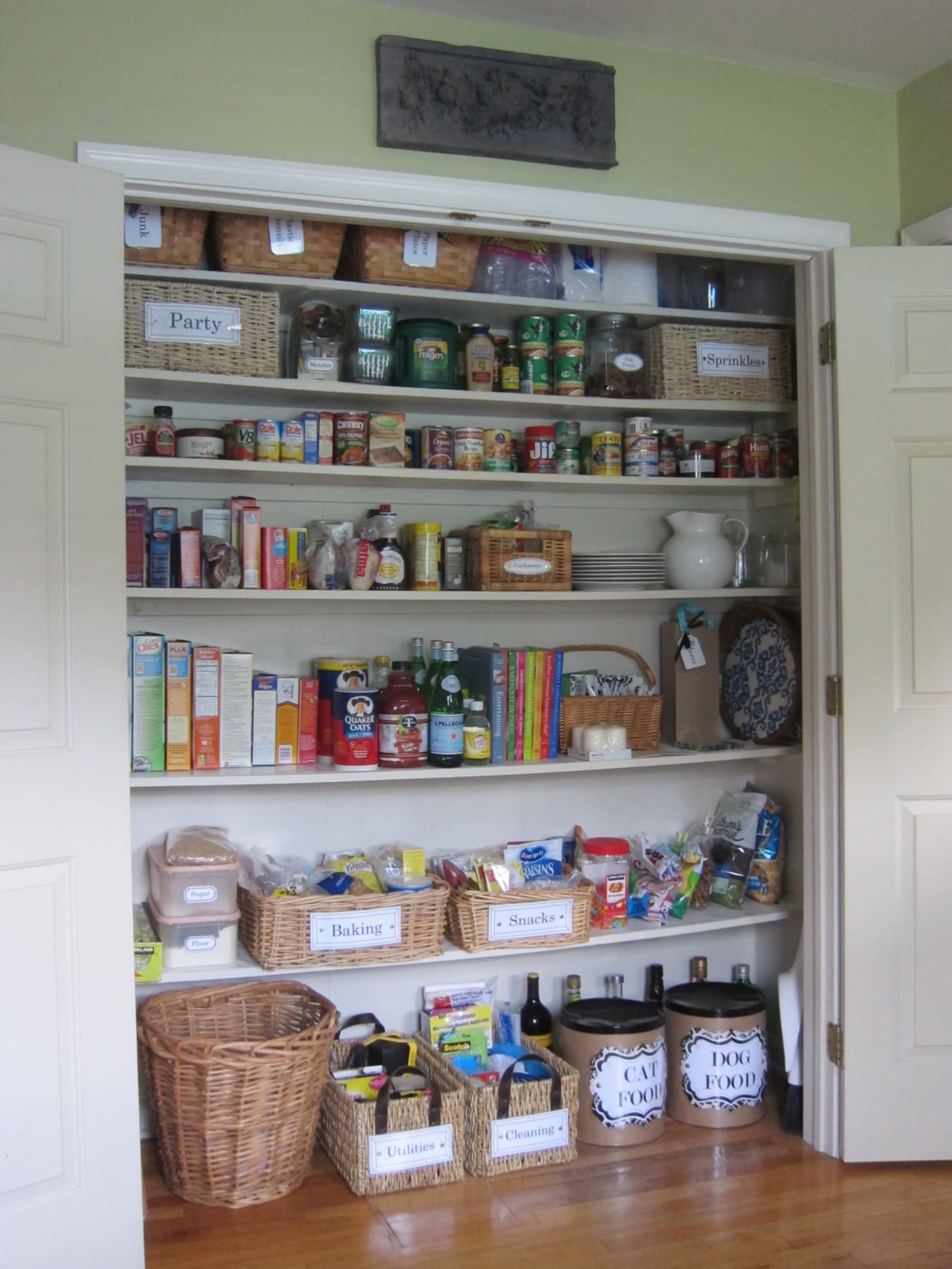 Look At This Coat Closet Turned Into A Pantry Kitchn