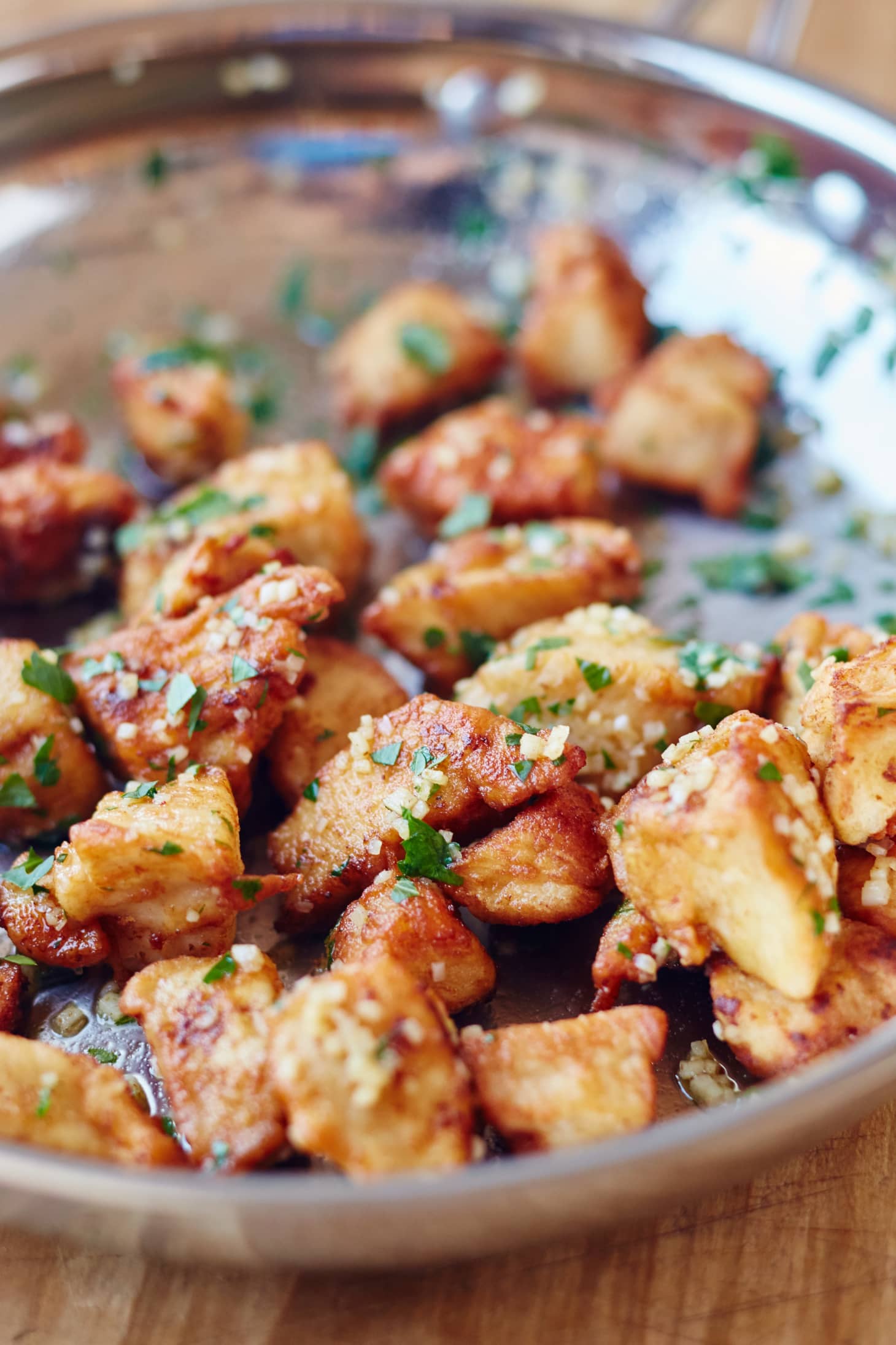 Jacques Pépins Garlic Chicken Breasts With Garlic And Parsley