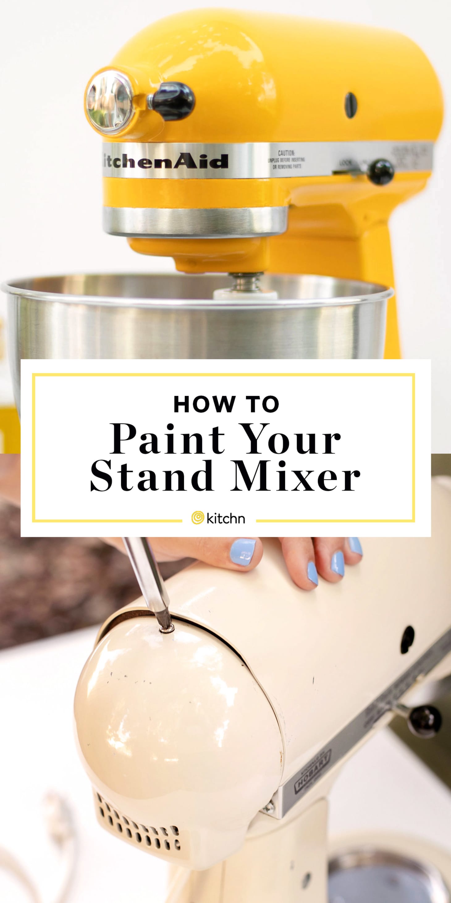 How To Paint A Kitchenaid Stand Mixer Kitchn