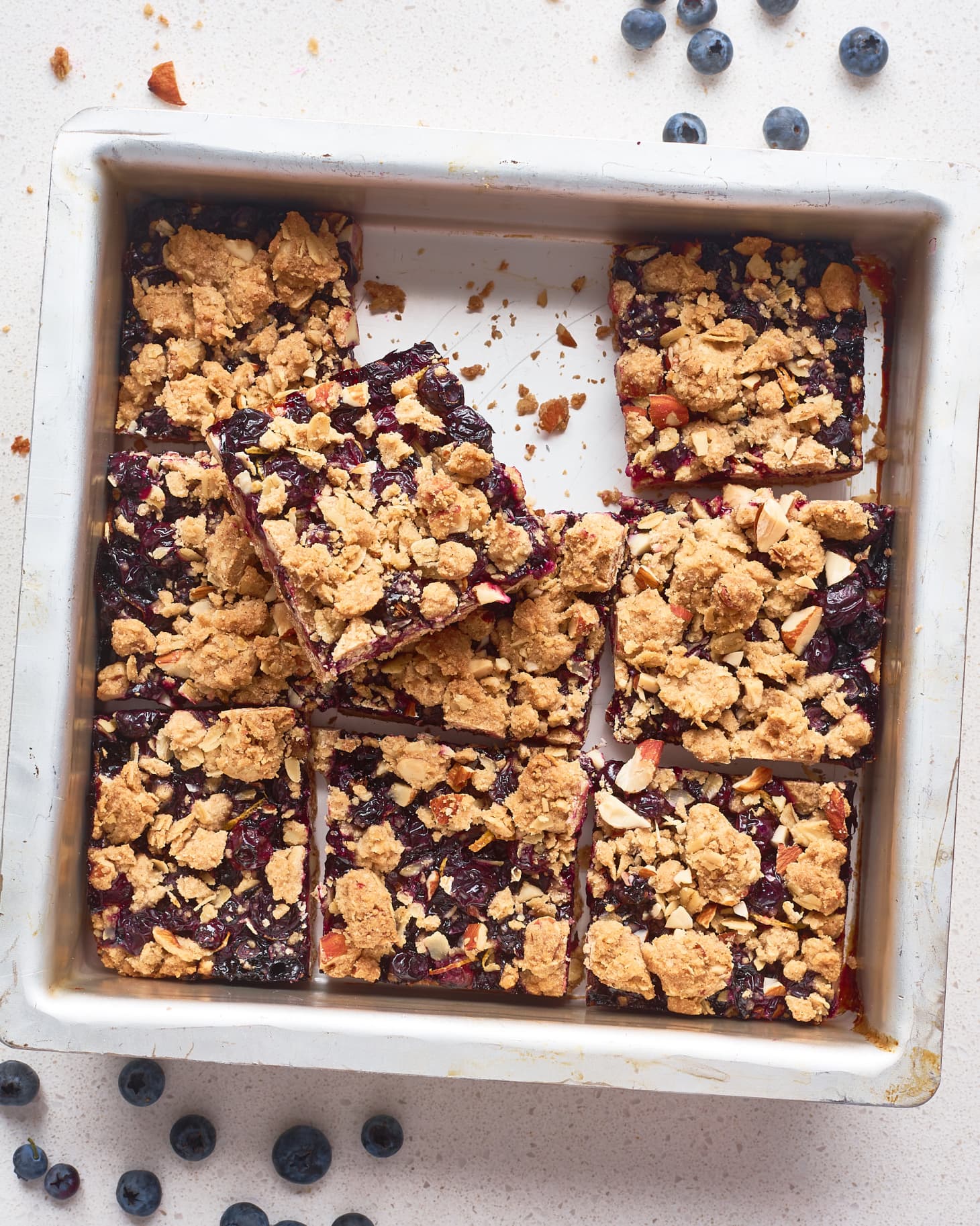 Easy Blueberry Crumb Bars Kitchn