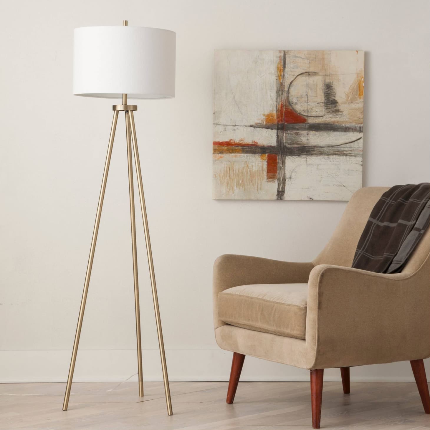 12 of Our Favorite Brass Floor Lamps | Apartment Therapy