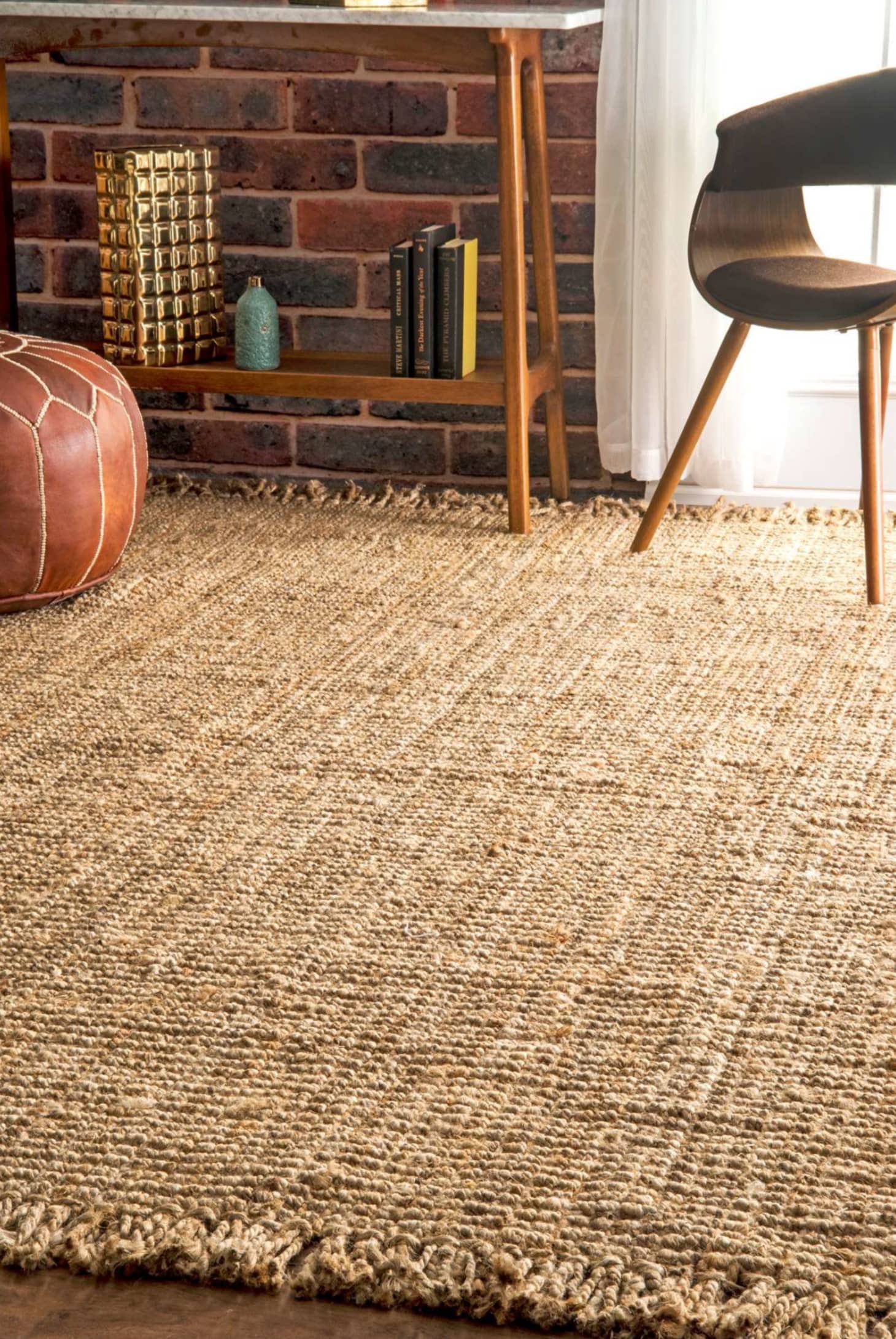 Natural Fiber X Jute Seagrass Rugs Under Apartment Therapy