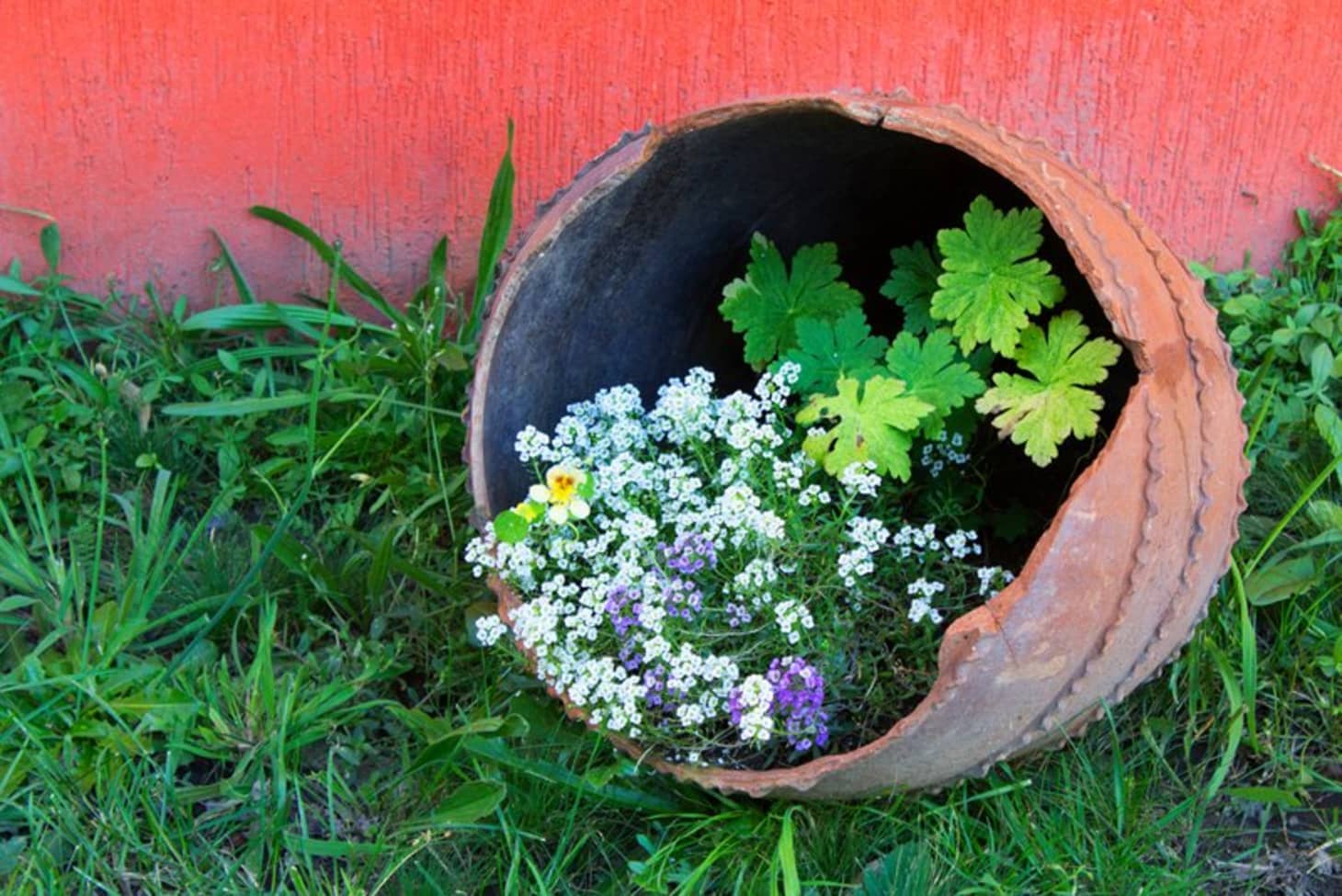 Don’t Throw It Away! 3 Things You Can Do With Your Broken Pots and Planters Apartment Therapy